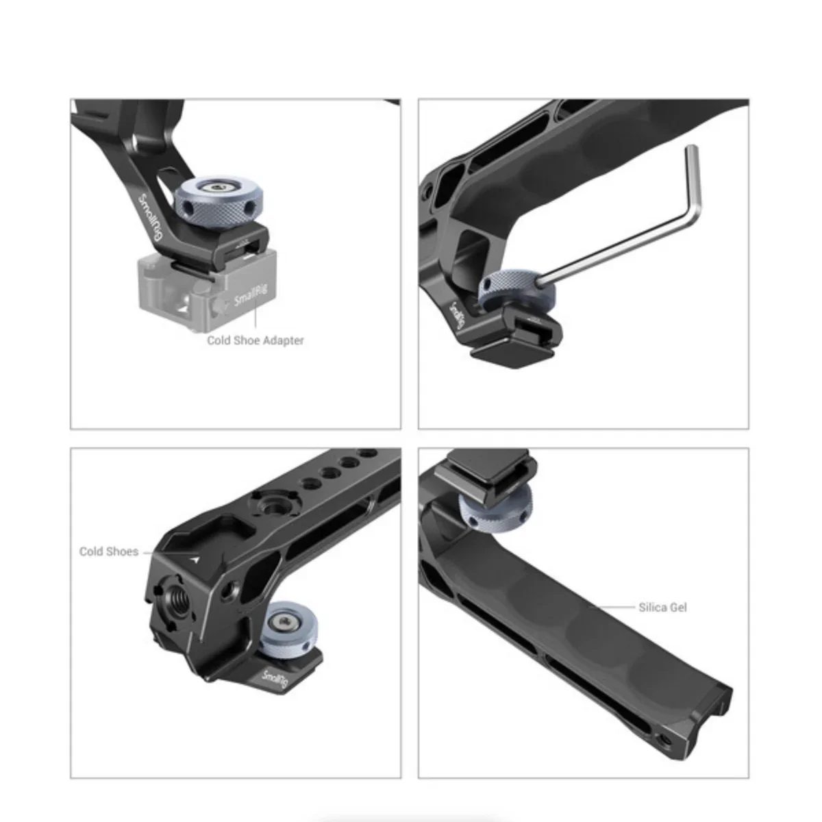 SmallRig Top Handle with Shoe Mount (Lite) - Image 4