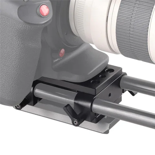 SmallRig Tripod Mounting Kit with 2 x Plates and 2 x 15mm Rod Clamps - Image 5