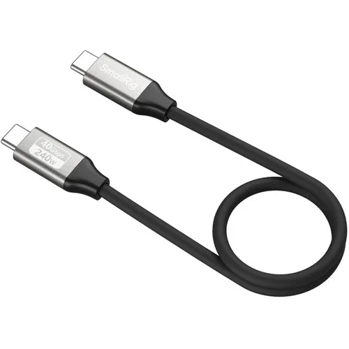 SmallRig USB-C Straight-to-Straight Cable (13.8in)  - 40Gbps + 240W + 8K