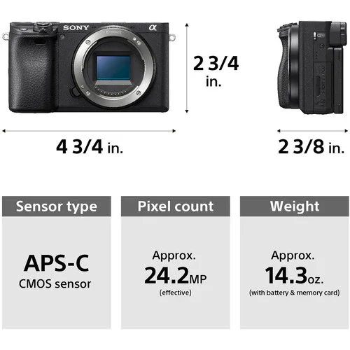 Sony a6400 Mirrorless Digital Camera with 16-50mm Lens - Image 17