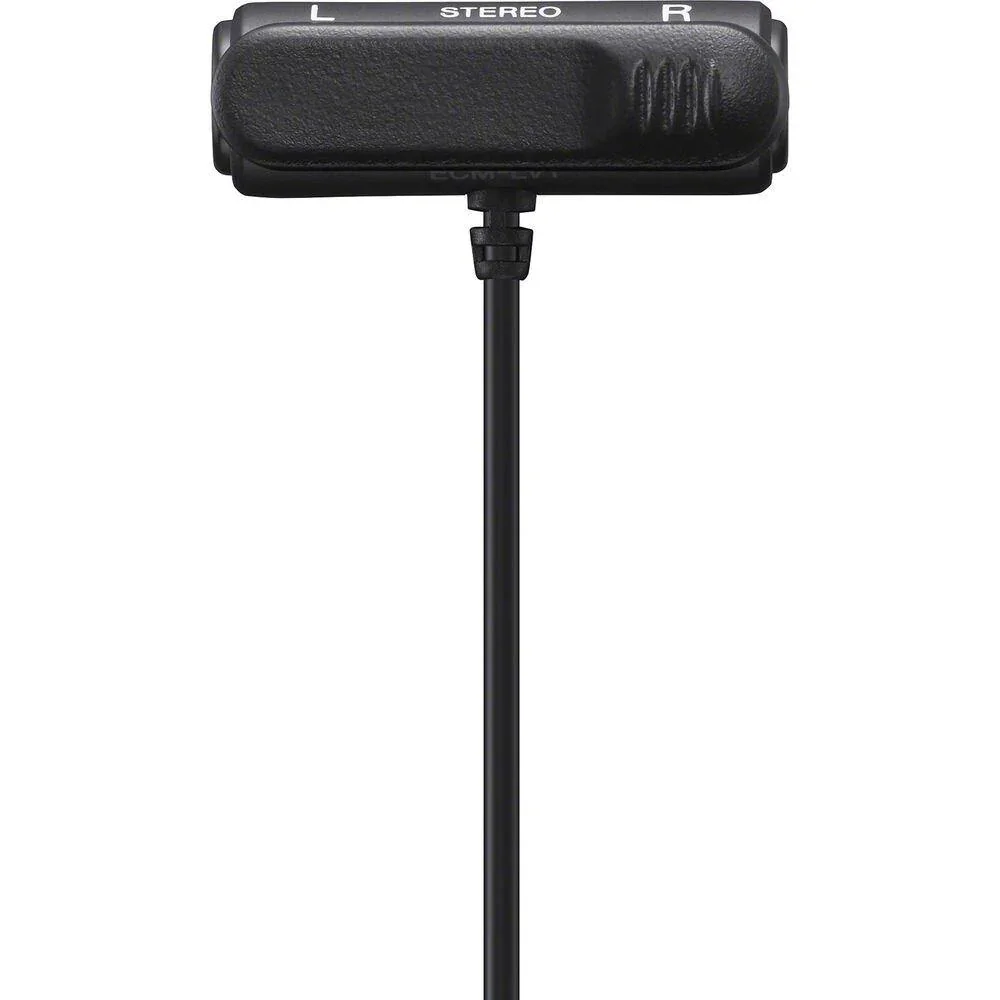 Sony ECM-LV1 Compact Stereo Lavalier Microphone with 3.5mm TRS Connector - Image 3