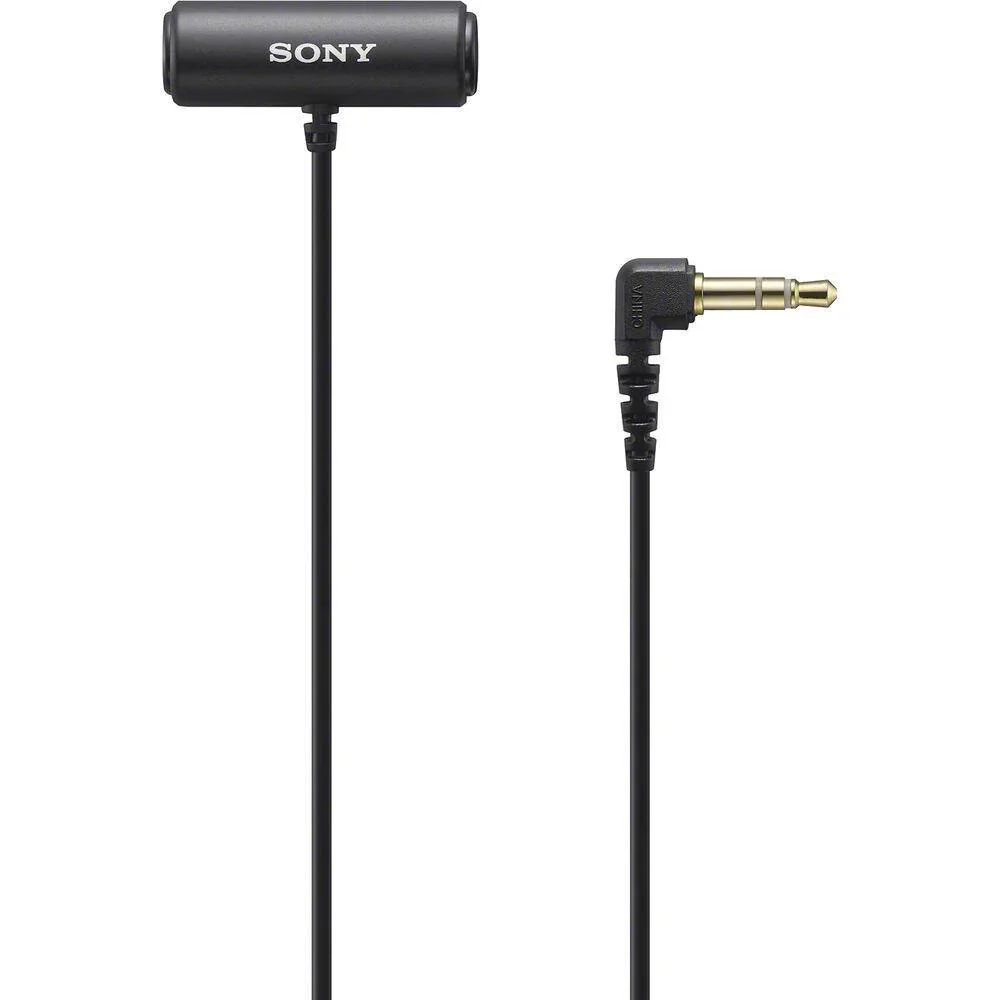 Sony ECM-LV1 Compact Stereo Lavalier Microphone with 3.5mm TRS Connector - Image 4