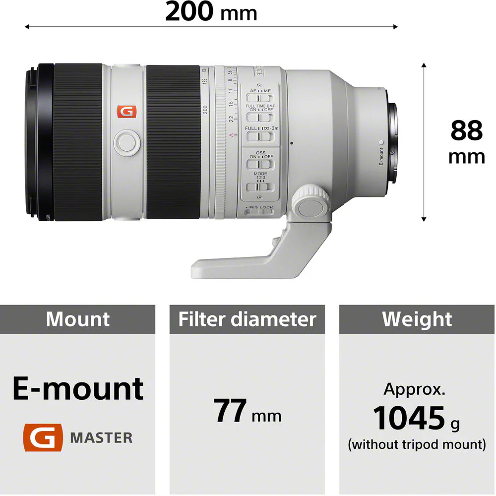 Sony FE 70-200mm f/2.8 GM OSS II Lens - Image 11