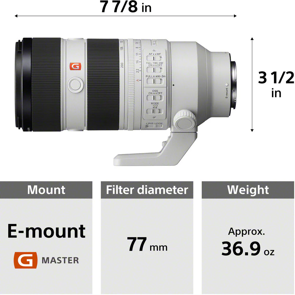 Sony FE 70-200mm f/2.8 GM OSS II Lens - Image 12