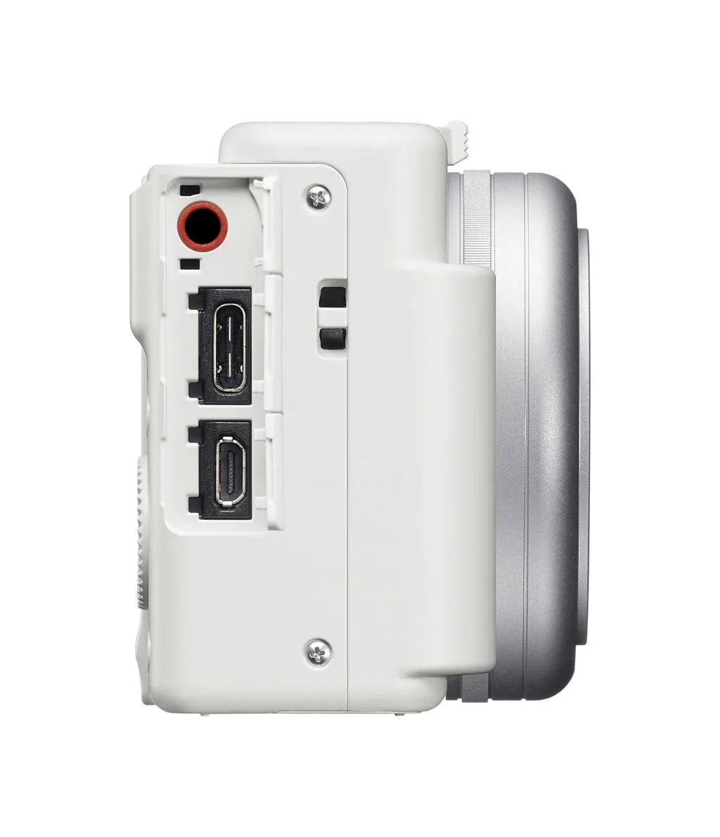 Sony ZV-1F Vlogging Camera (White) - Image 11