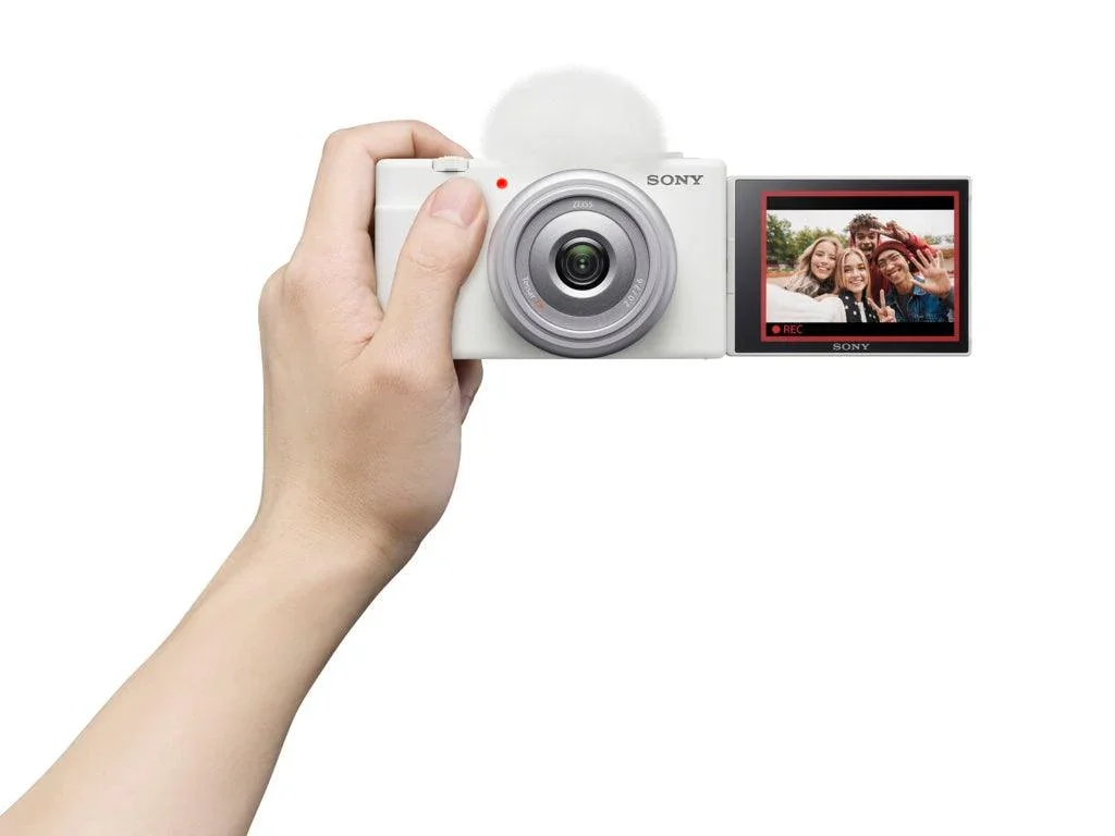 Sony ZV-1F Vlogging Camera (White) - Image 14