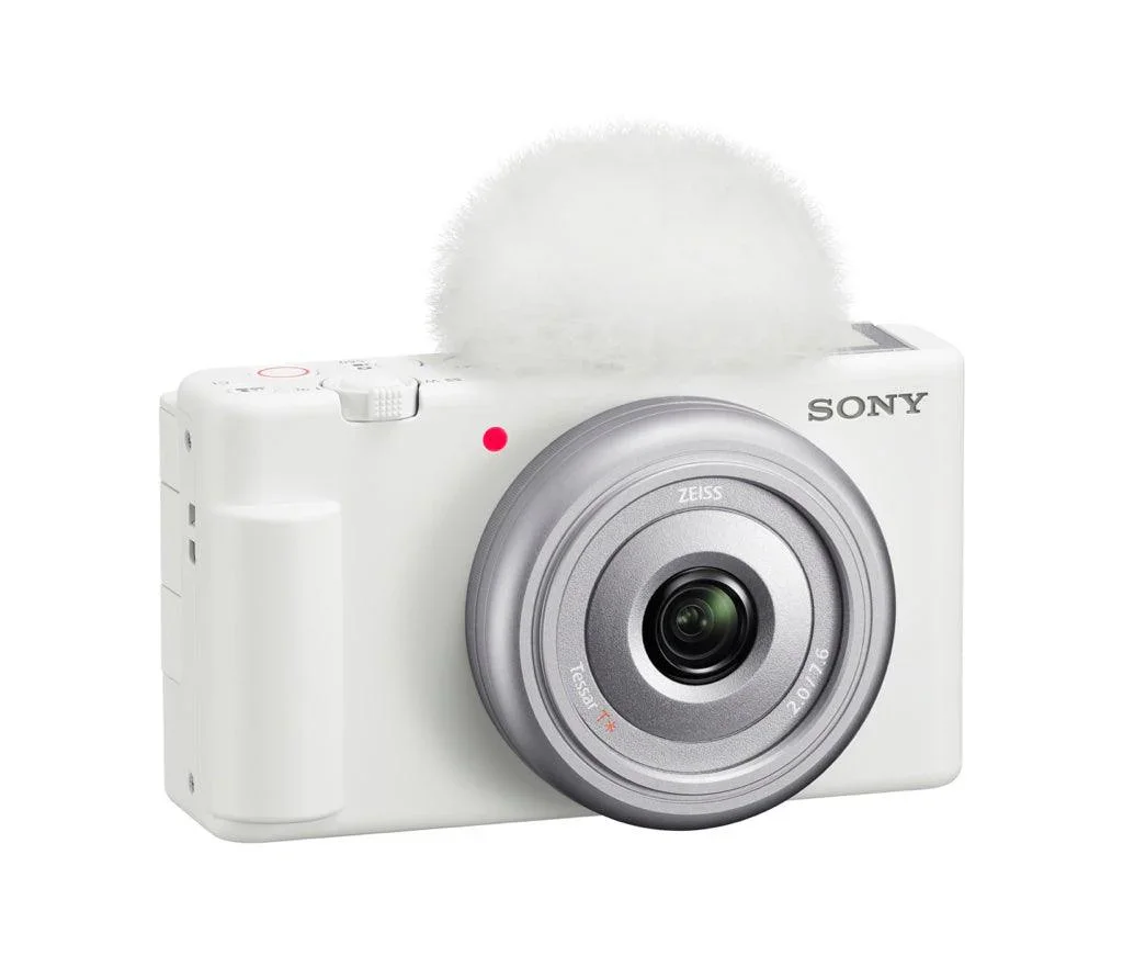 Sony ZV-1F Vlogging Camera (White) - Image 3