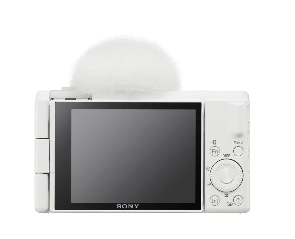 Sony ZV-1F Vlogging Camera (White) - Image 5