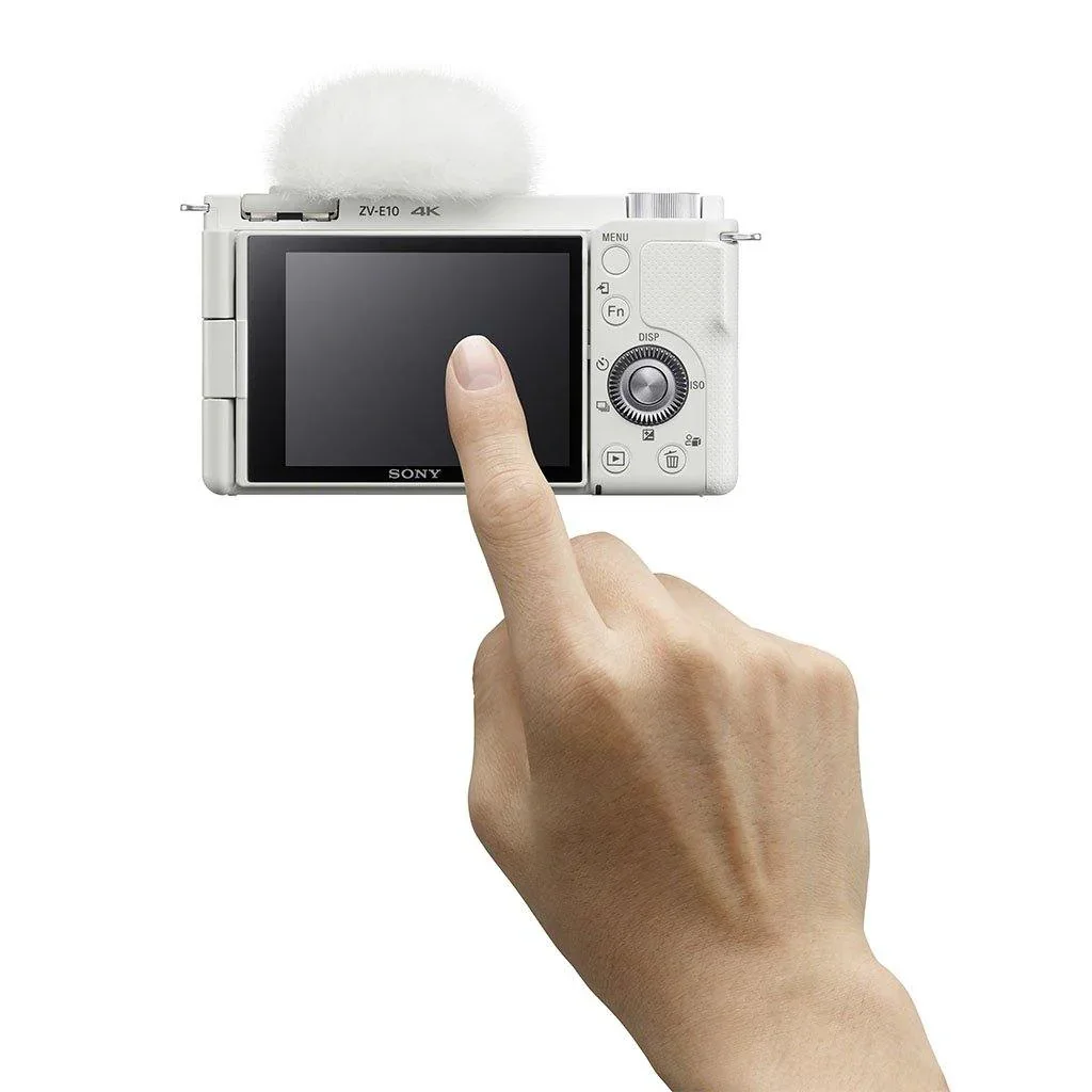 Sony ZV-E10 Mirrorless Camera (Body Only, White) - Image 10