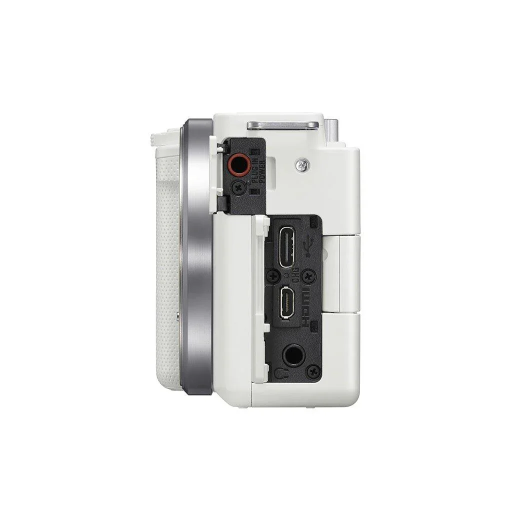 Sony ZV-E10 Mirrorless Camera (Body Only, White) - Image 3