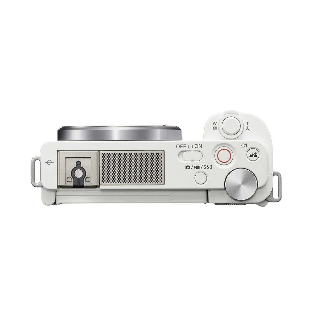 Sony ZV-E10 Mirrorless Camera with 16-50mm Lens (White) - Image 7