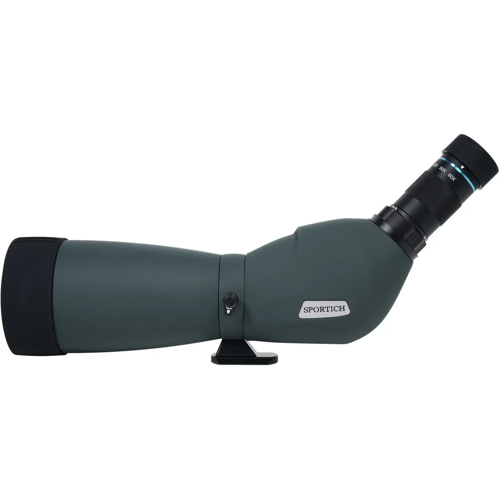 Sportich by Sirui Beyond Series 20-60x80 Spotting Scope (Angled Viewing, Green) - Image 4