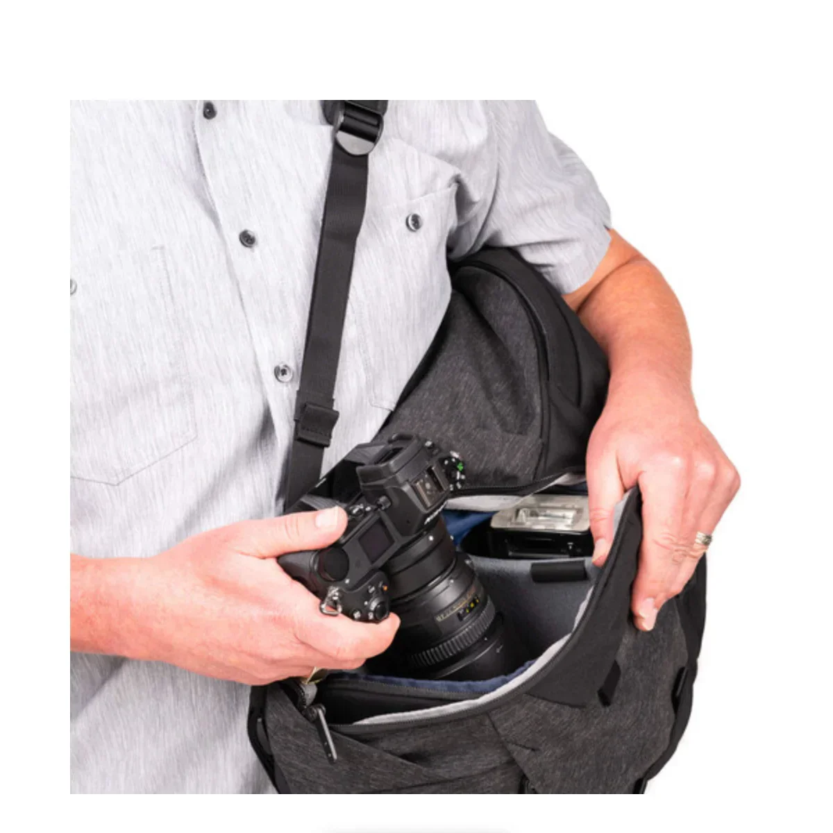 Think Tank Photo SpeedTop 20 Backpack (Gray, 20L) - Image 24