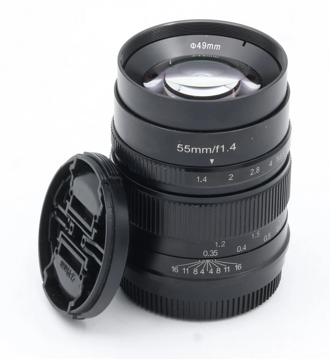 * USED * 7Artisans 55mm f/1.4 Lens For Fujifilm X-Mount