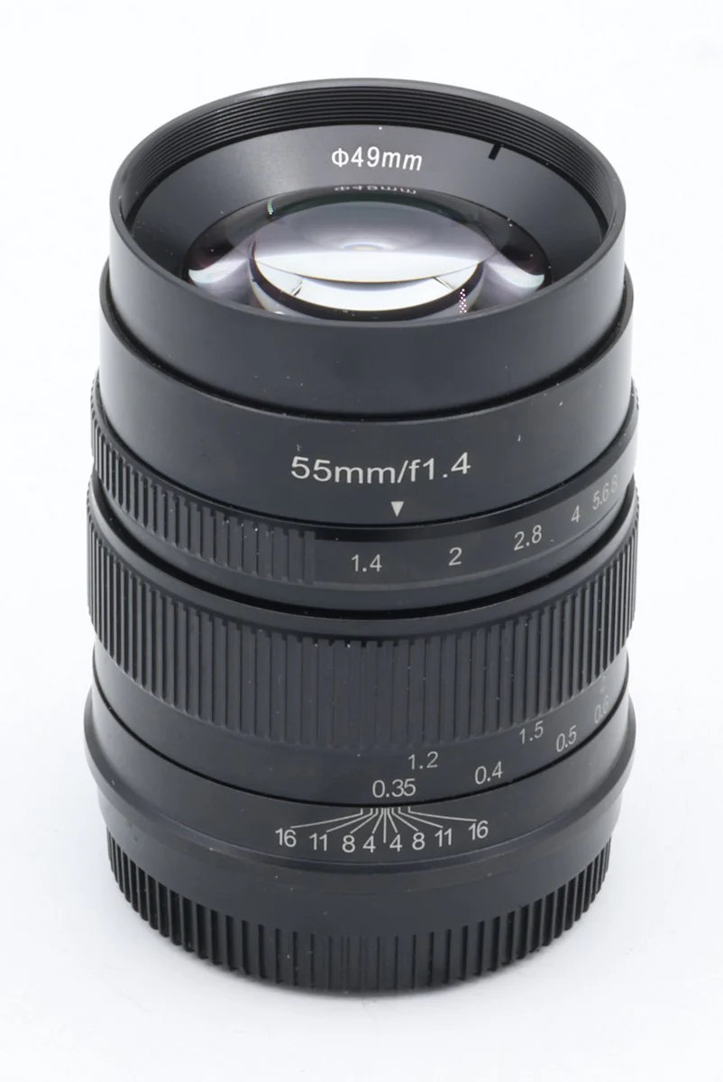 * USED * 7Artisans 55mm f/1.4 Lens For Fujifilm X-Mount - Image 2