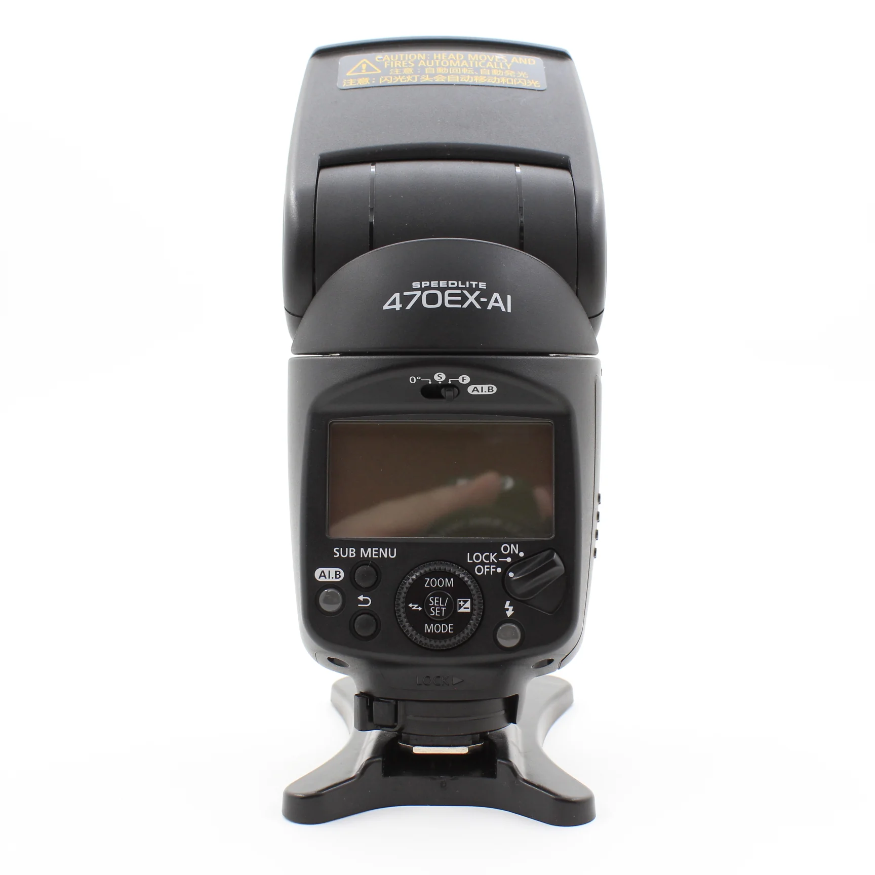 * USED * Canon 470EX-AI Speedlite Auto Bounce Flash and MagMod Diffuser - Image 4
