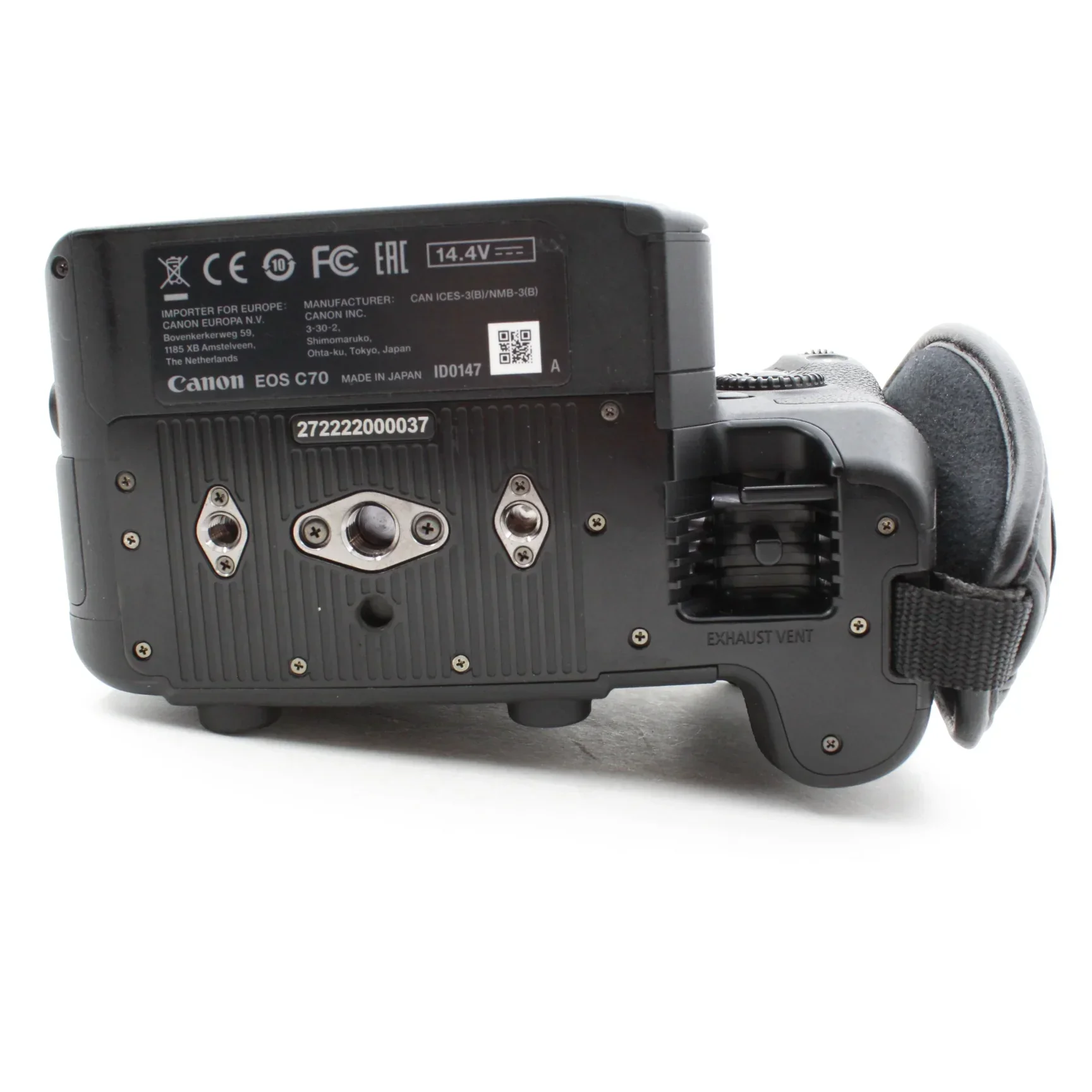 * USED * Canon EOS C70 Cinema Camera (RF Mount) (Body Only) HOURS 9 - Image 7