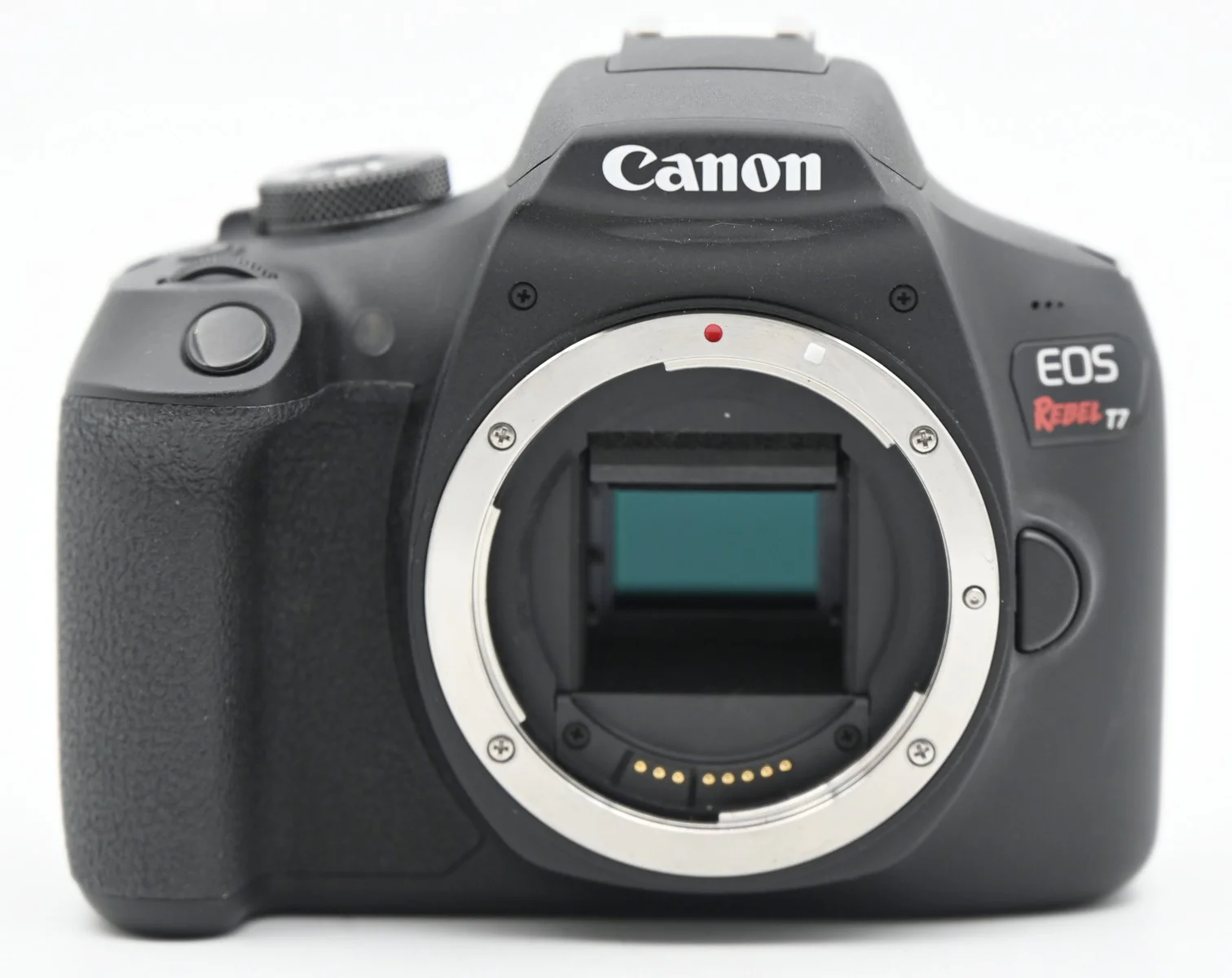 * USED * Canon EOS Rebel T7 DSLR Camera Body SHUTTER 8408 with Canon EF-S 18-55mm Lens - Image 2
