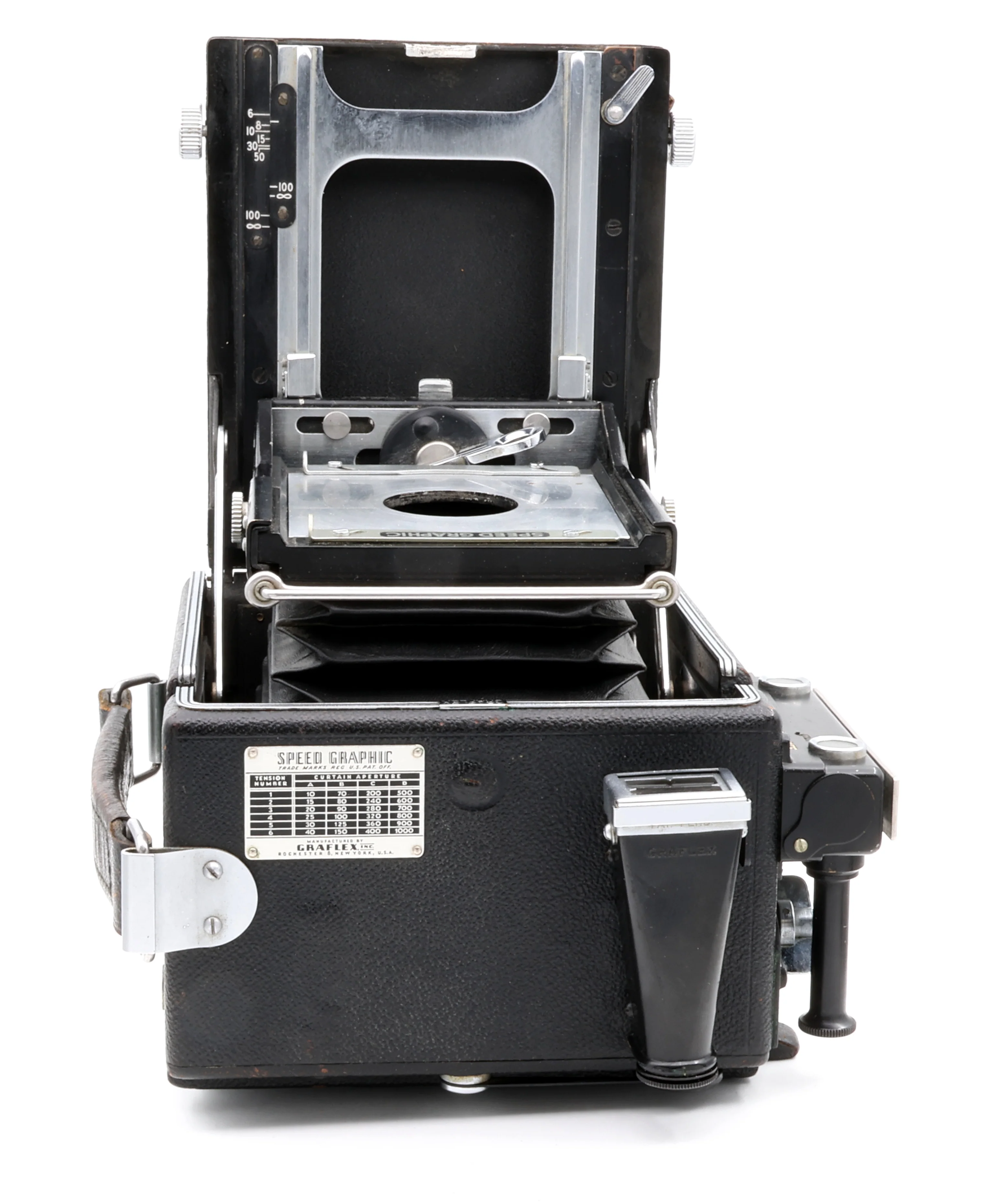 * USED * Graflex Speed Graphic 2x3 Camera with Lensboard - Image 12