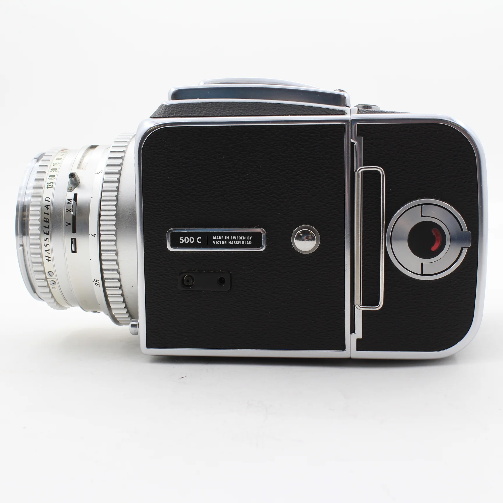 * USED * Hasselblad 500C Black with Hasselblad Carl Zeiss Planar Chrome 80mm F/2.8 Lens - Image 4