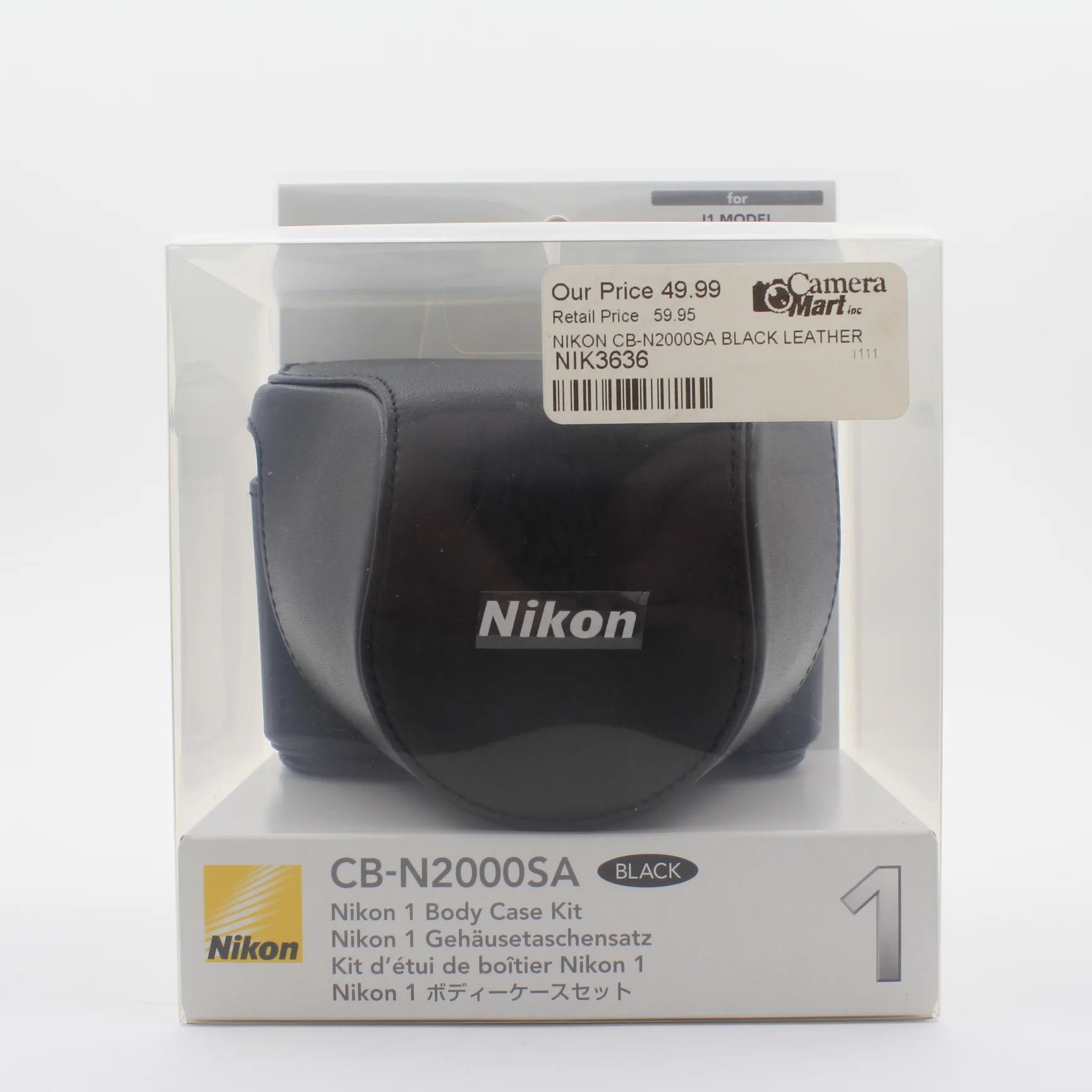 * USED * Nikon 1 Body Case CB-N2000SA Black
