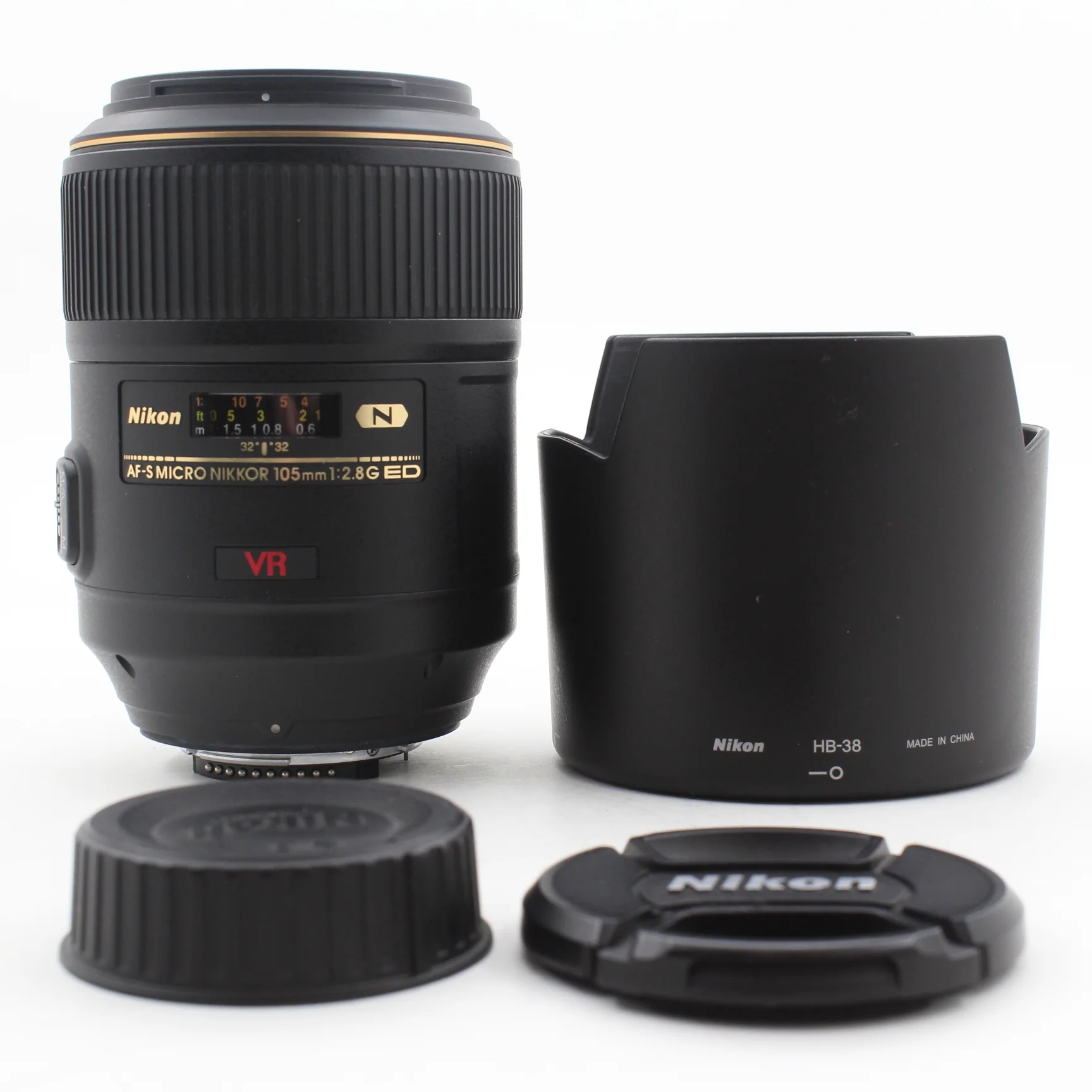 * USED * Nikon AF-S Micro Nikkor 105mm f/2.8G IF-ED VR Lens