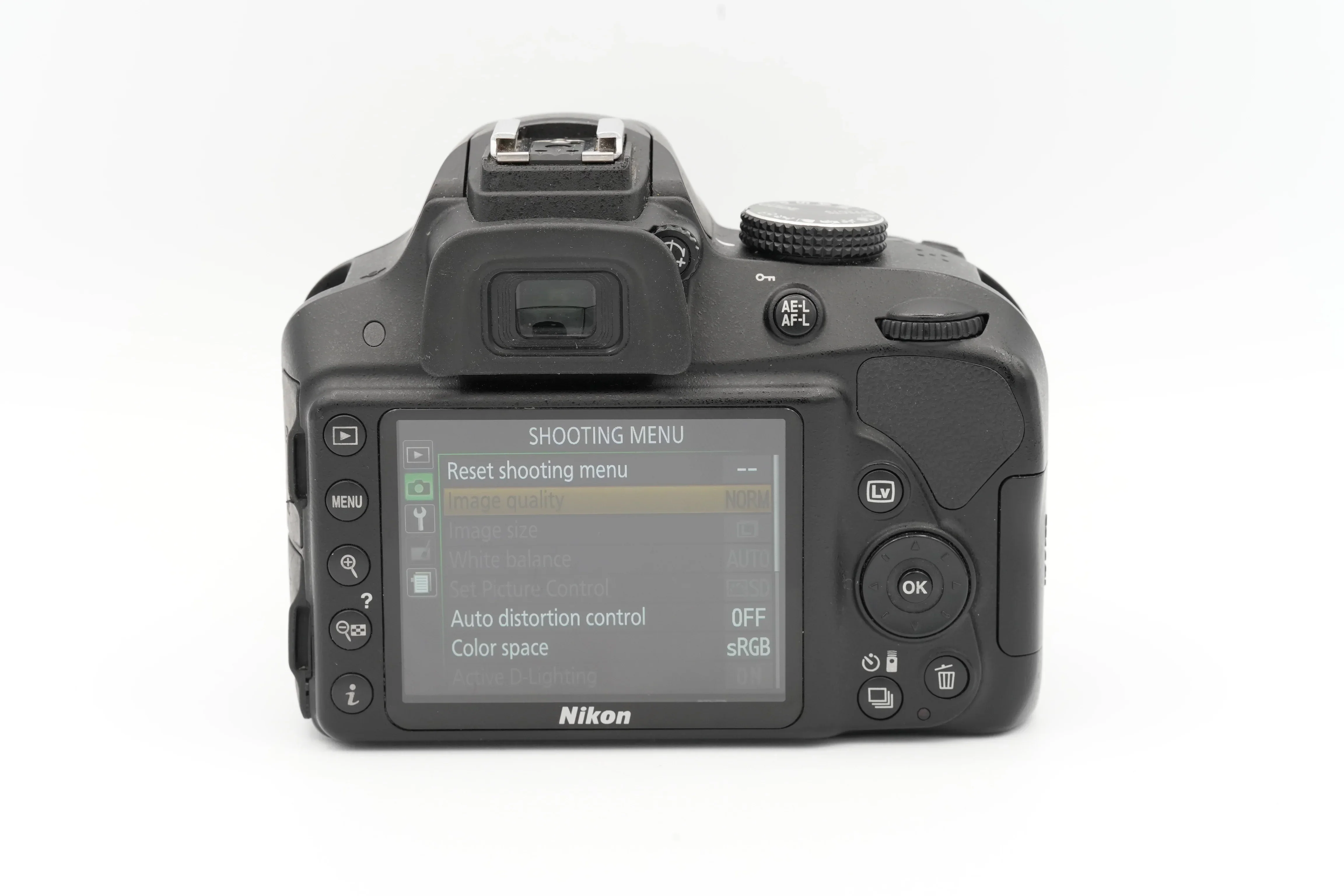 * AS IS * Nikon D3300 DSLR Camera with NIKKOR AF-S DX 18-55mm f/3.5-5.6 G II VR Lens - Image 3