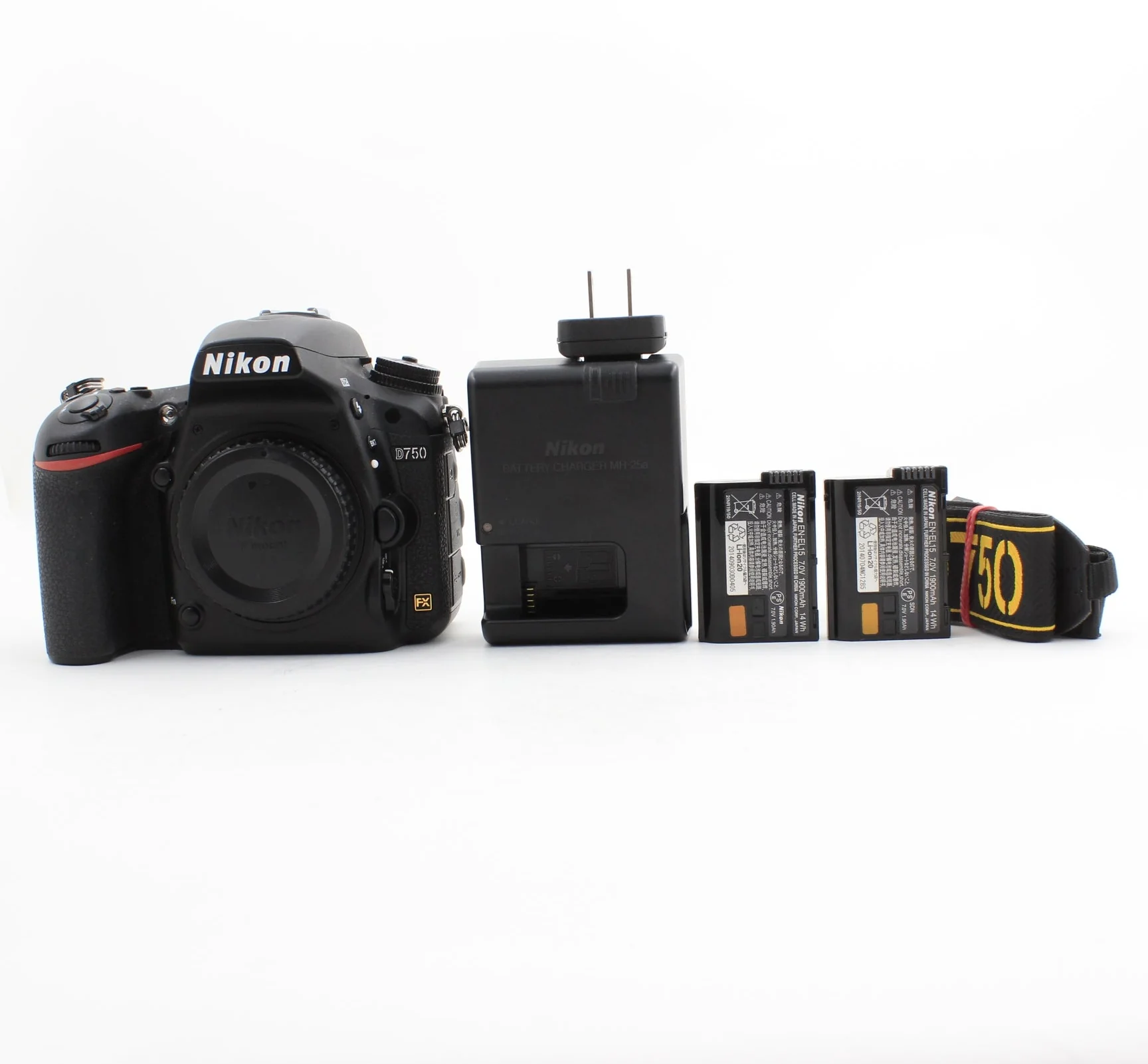 * USED * Nikon D750 DSLR Camera Body Only SHUTTER 16136