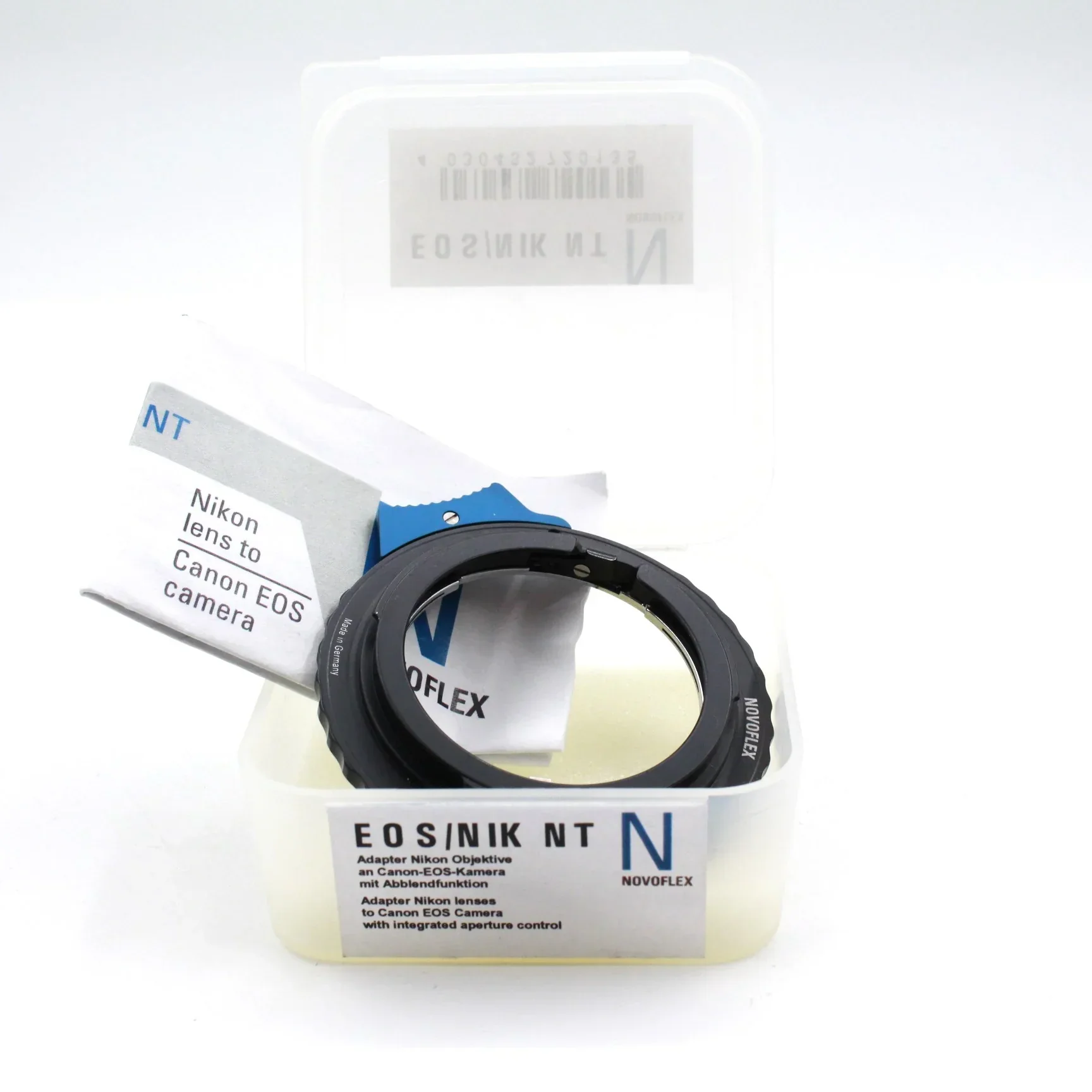 * USED * Novoflex Nikon G Lens to Canon EOS Camera Adapter