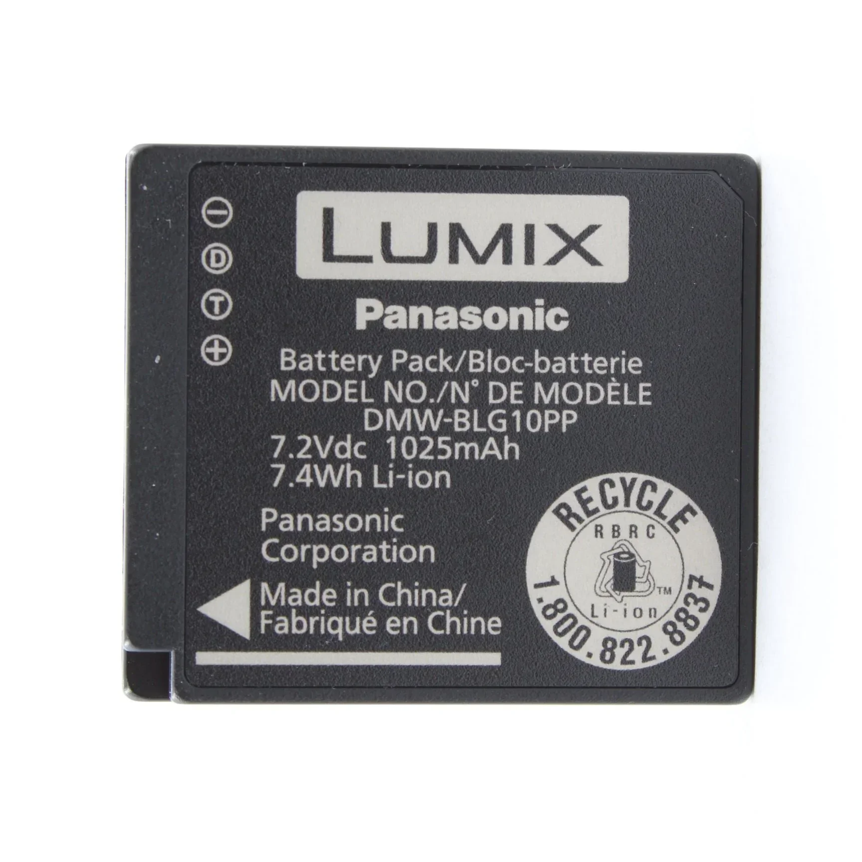 * USED * Panasonic DMW-BLG10PP Battery