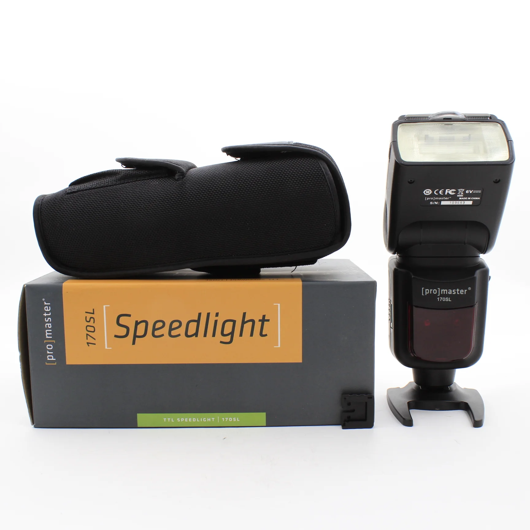 * USED * Promaster TTL Speedlight 170SL Boxed