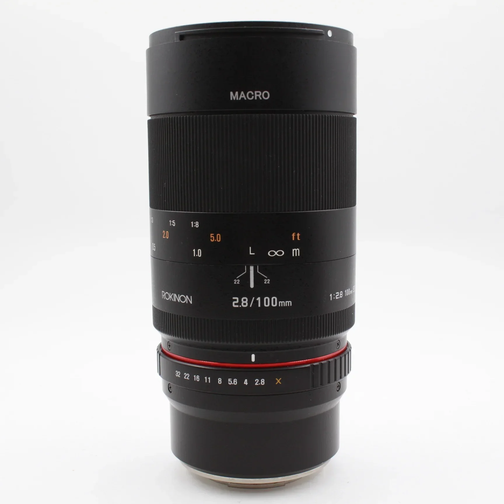 * USED * Rokinon 100mm F2.8 ED UMC Telephoto Macro Lens for Fuji X Mount - Image 4