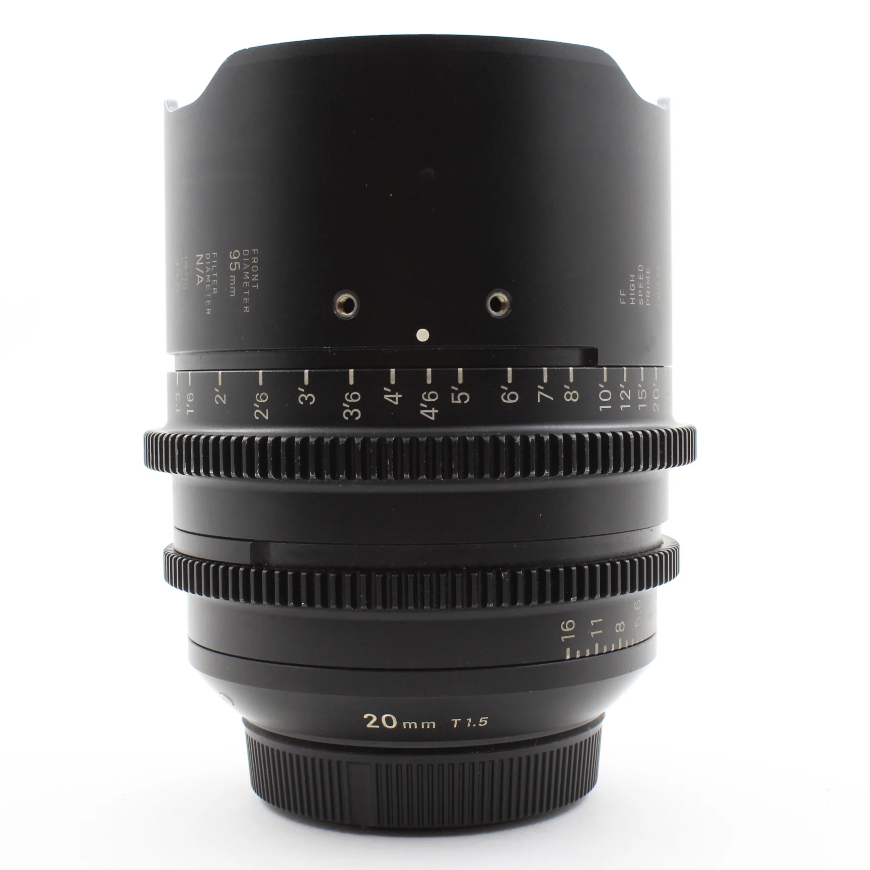 * USED * Sigma 20mm T1.5 FF High-Speed Cine Prime Lens Canon EF Mount - Image 5