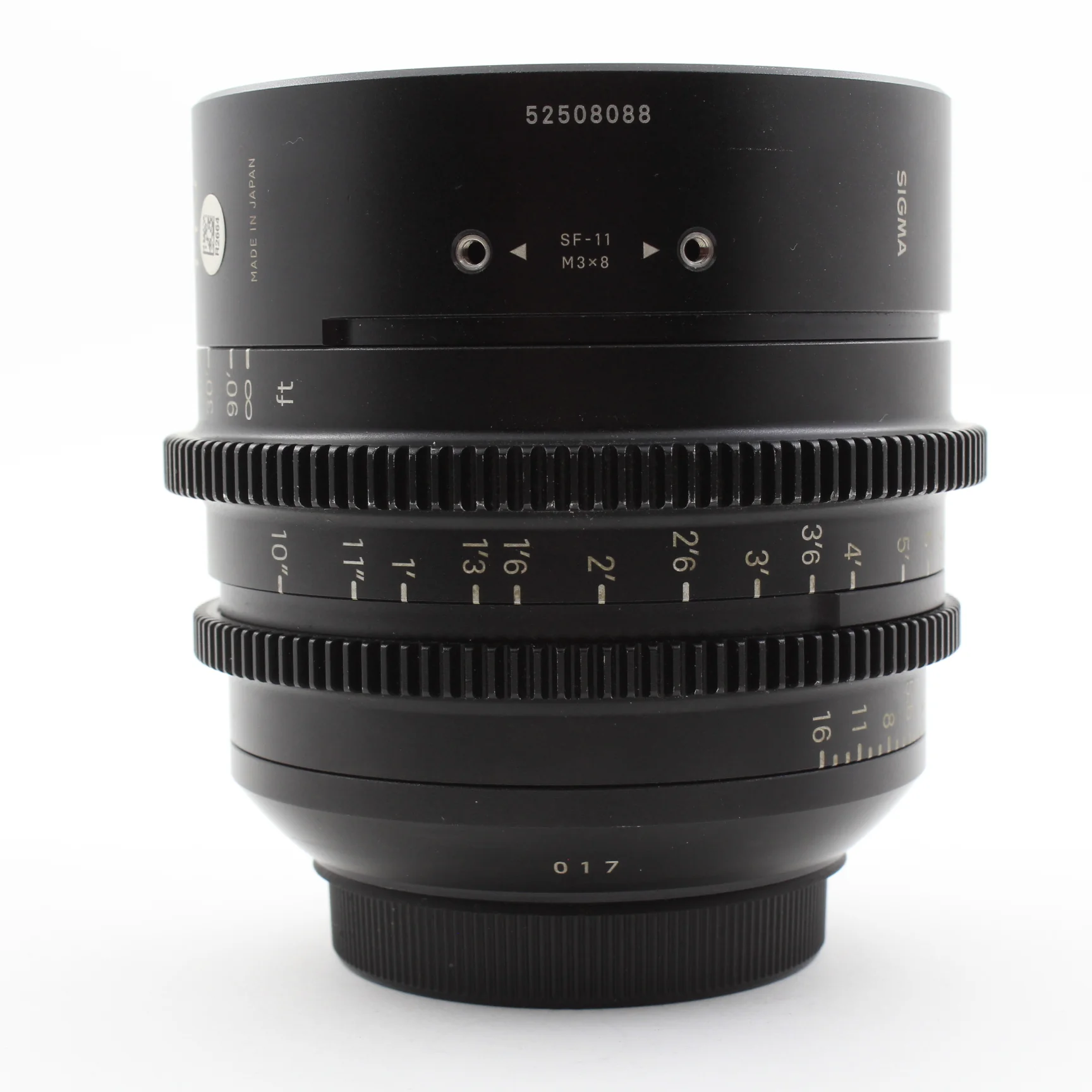 * USED * Sigma 24mm T1.5 FF High-Speed Prime Lens Canon EF Mount - Image 3