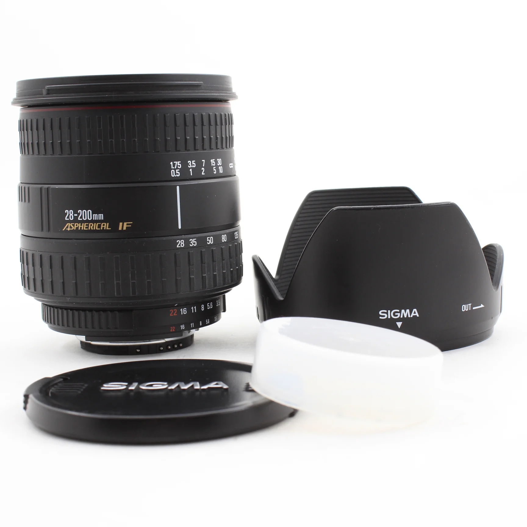 * USED * Sigma 28-200mm f/3.5-5.6 Aspherical IF Nikon F-Mount