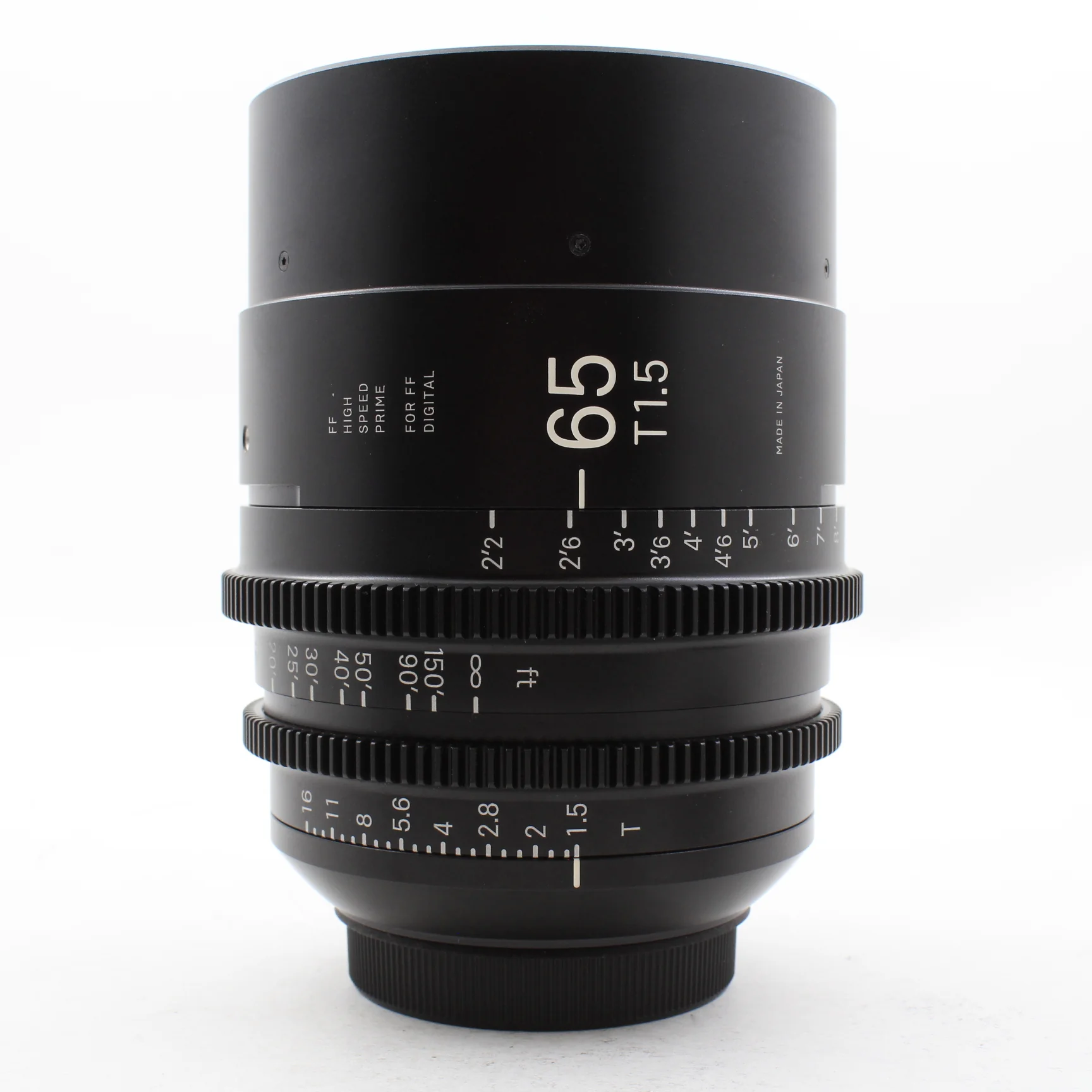 * USED * Sigma 65mm T1.5 FF High-Speed Prime Cine Lens Canon EF Mount - Image 4
