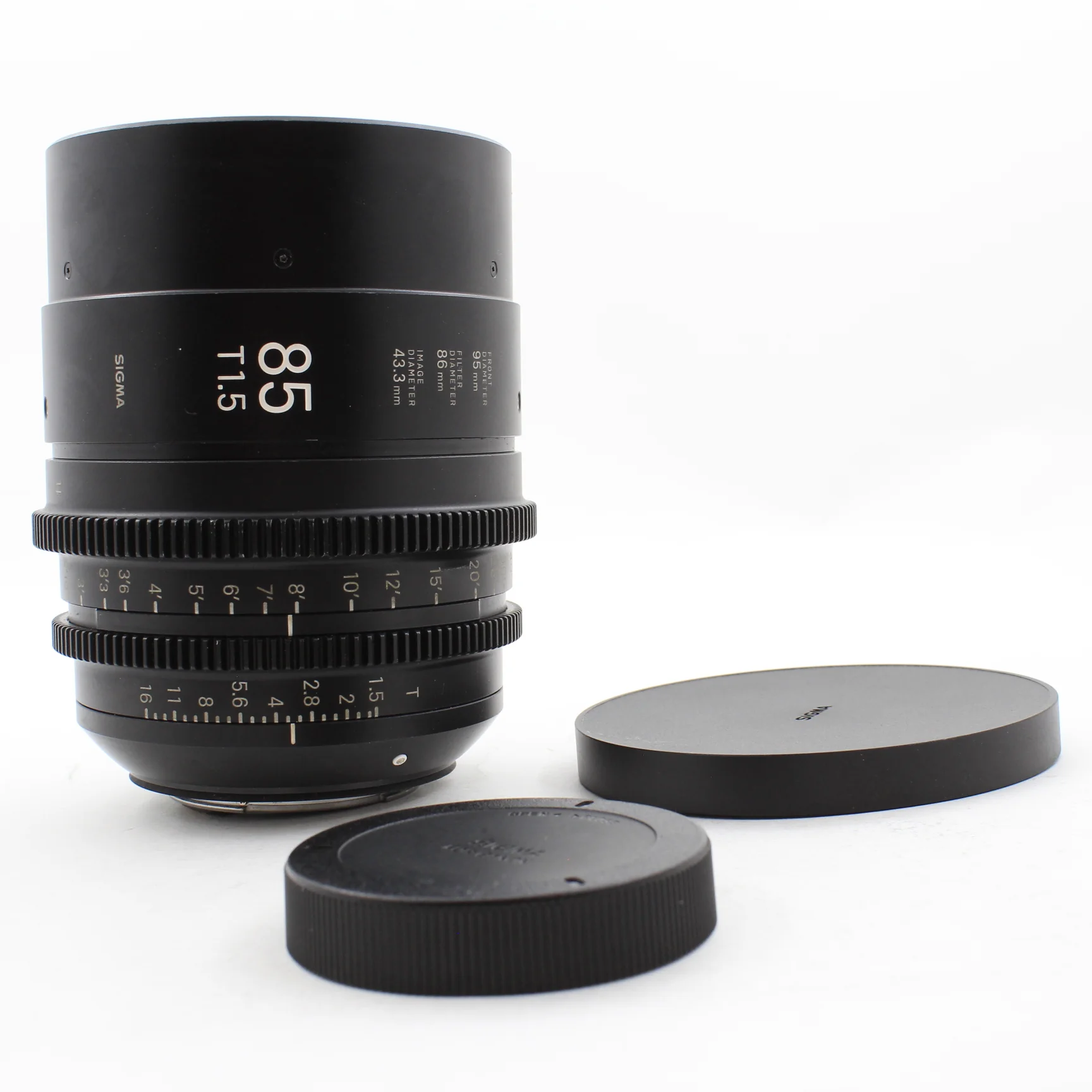 * USED * Sigma 85mm T1.5 FF High-Speed Prime Cine Lens Canon EF Mount