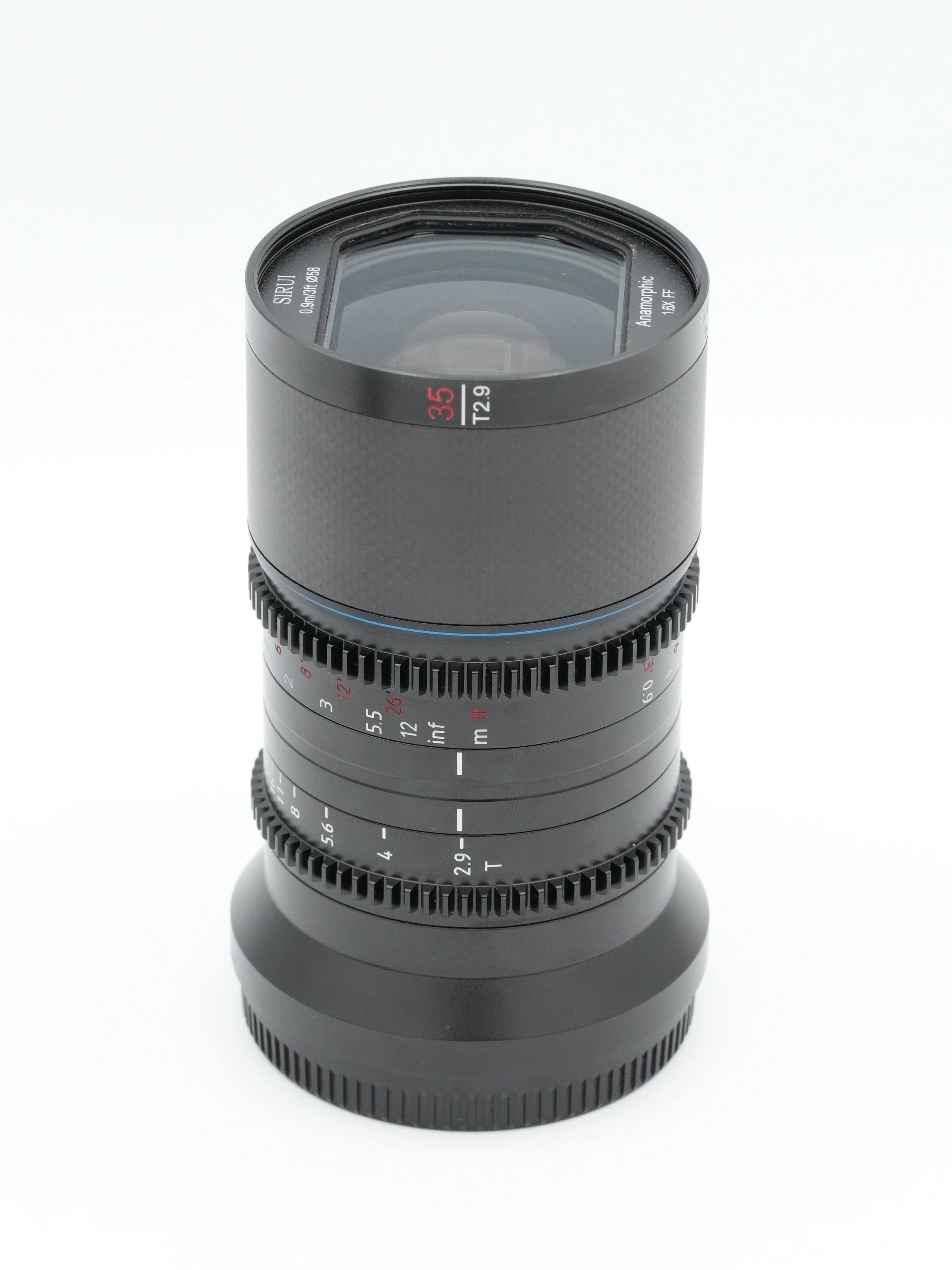 * USED * Sirui 35mm T/2.9 1.6x Carbon Fiber Anamorphic Lens for Nikon Z (Neutral Flare) - Image 4