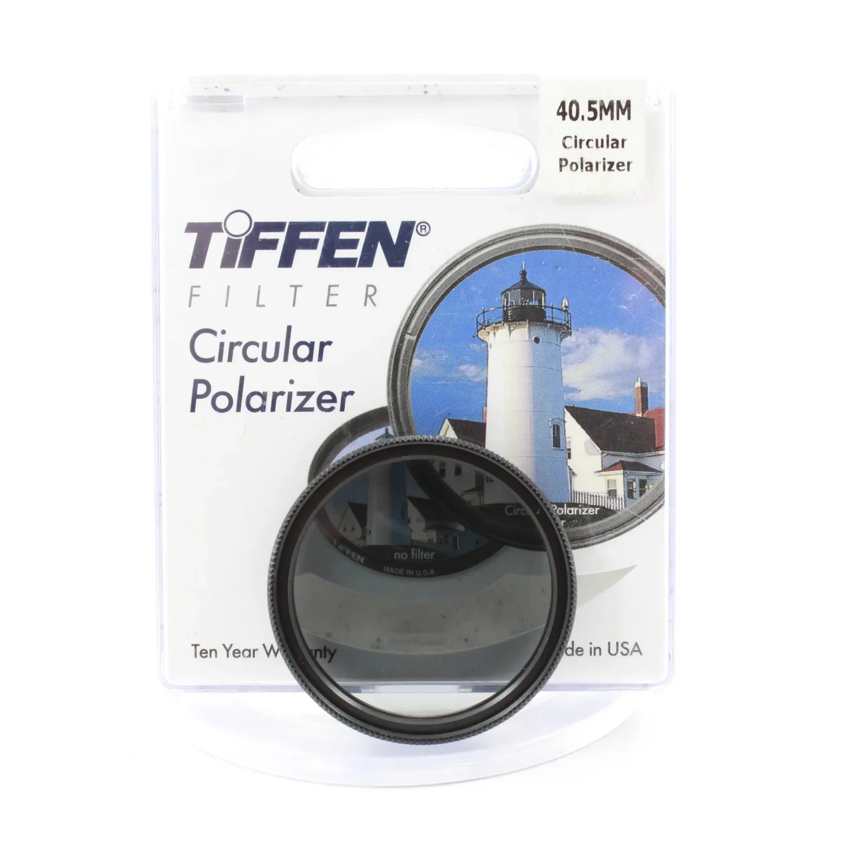 * USED * Tiffen 40.5mm Circular Polarizer Lens Filter