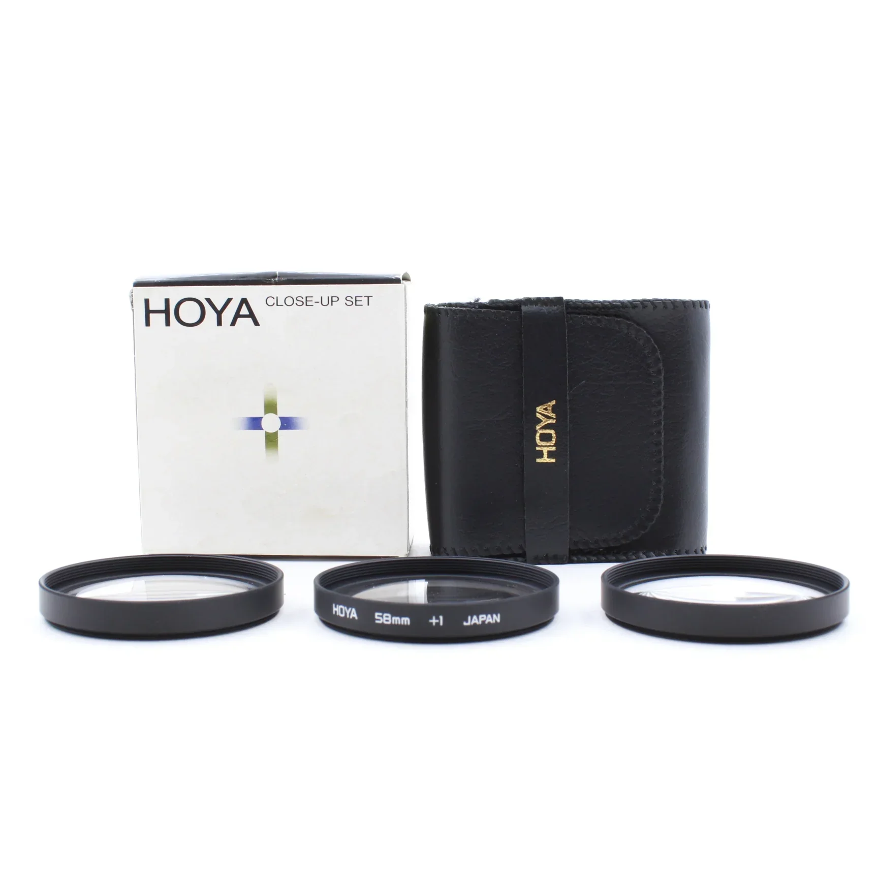 * USED * Vintage Hoya Close Up Set 58.0s +1 + 2+ 4 - Image 2