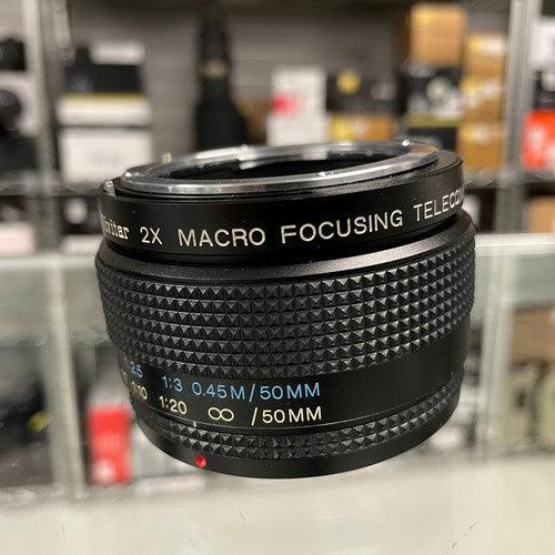 * USED * Vivitar 2x Macro Focusing Teleconverter MC Lens - Image 3