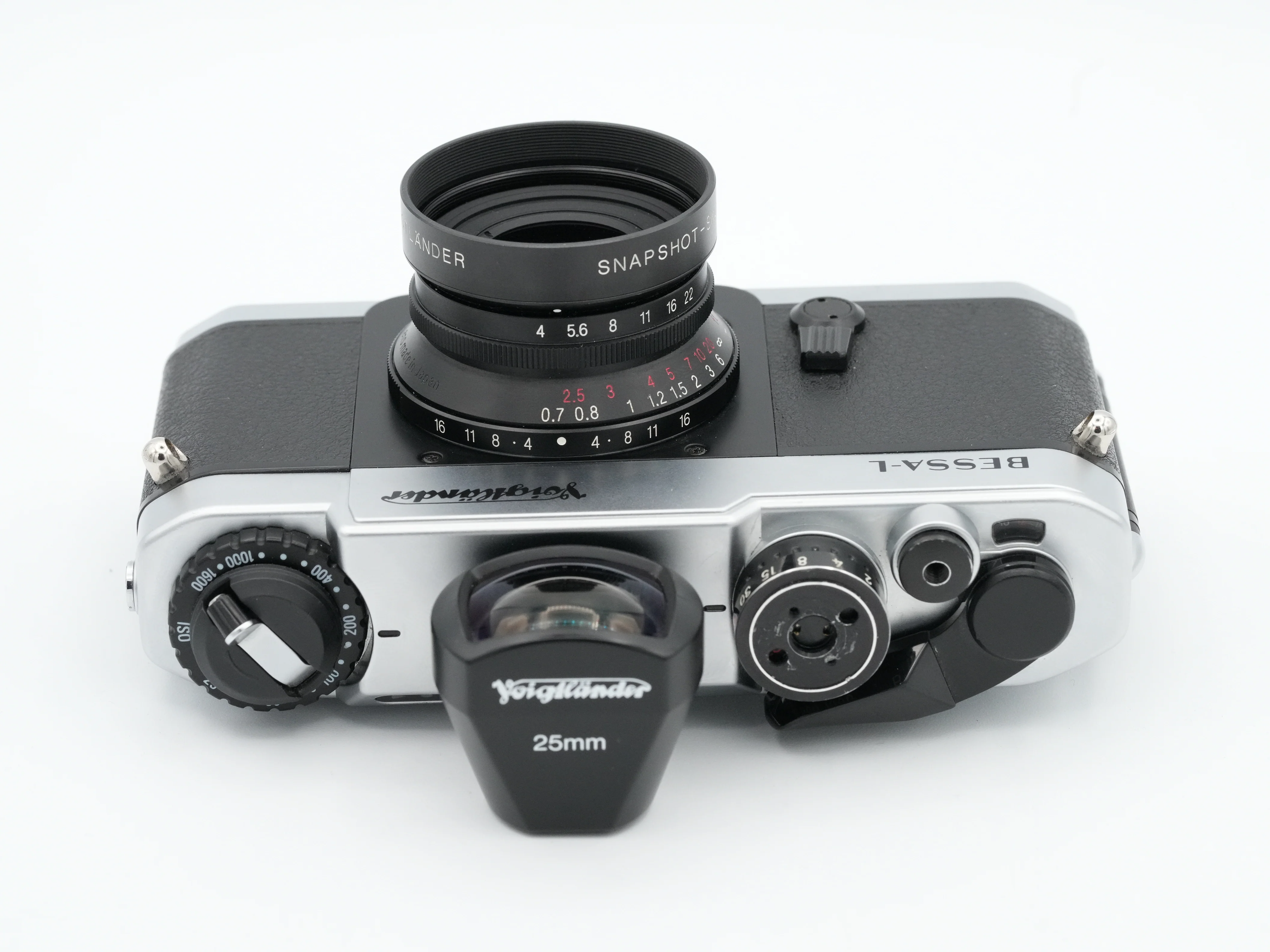 * USED * Voigtländer Bessa L with Snapshot-Skopar 25mm f/4 Lens & Viewfinder - Image 6