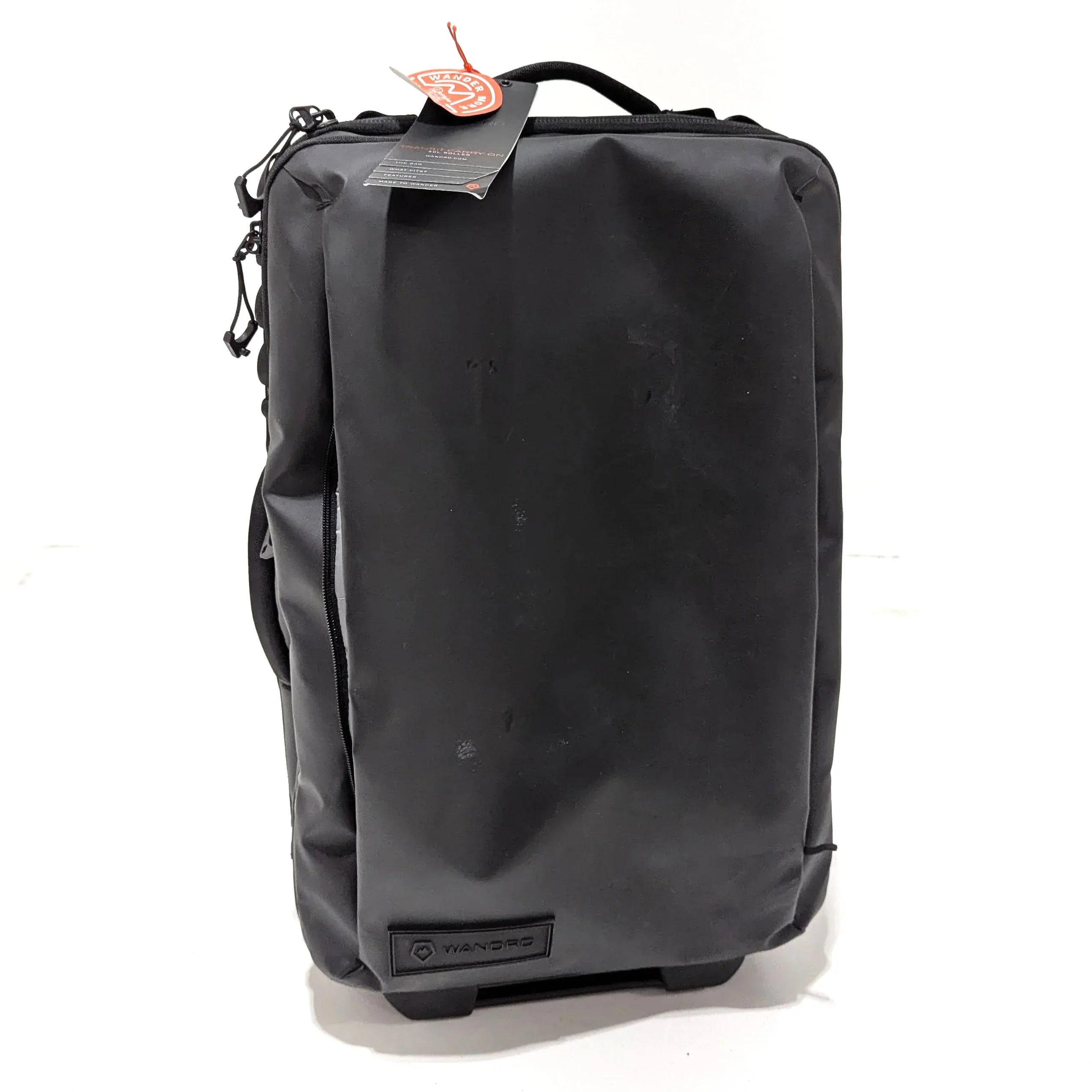 * USED * WANDRD Transit Carry-On Roller Bag (Black, 40L) - Image 3