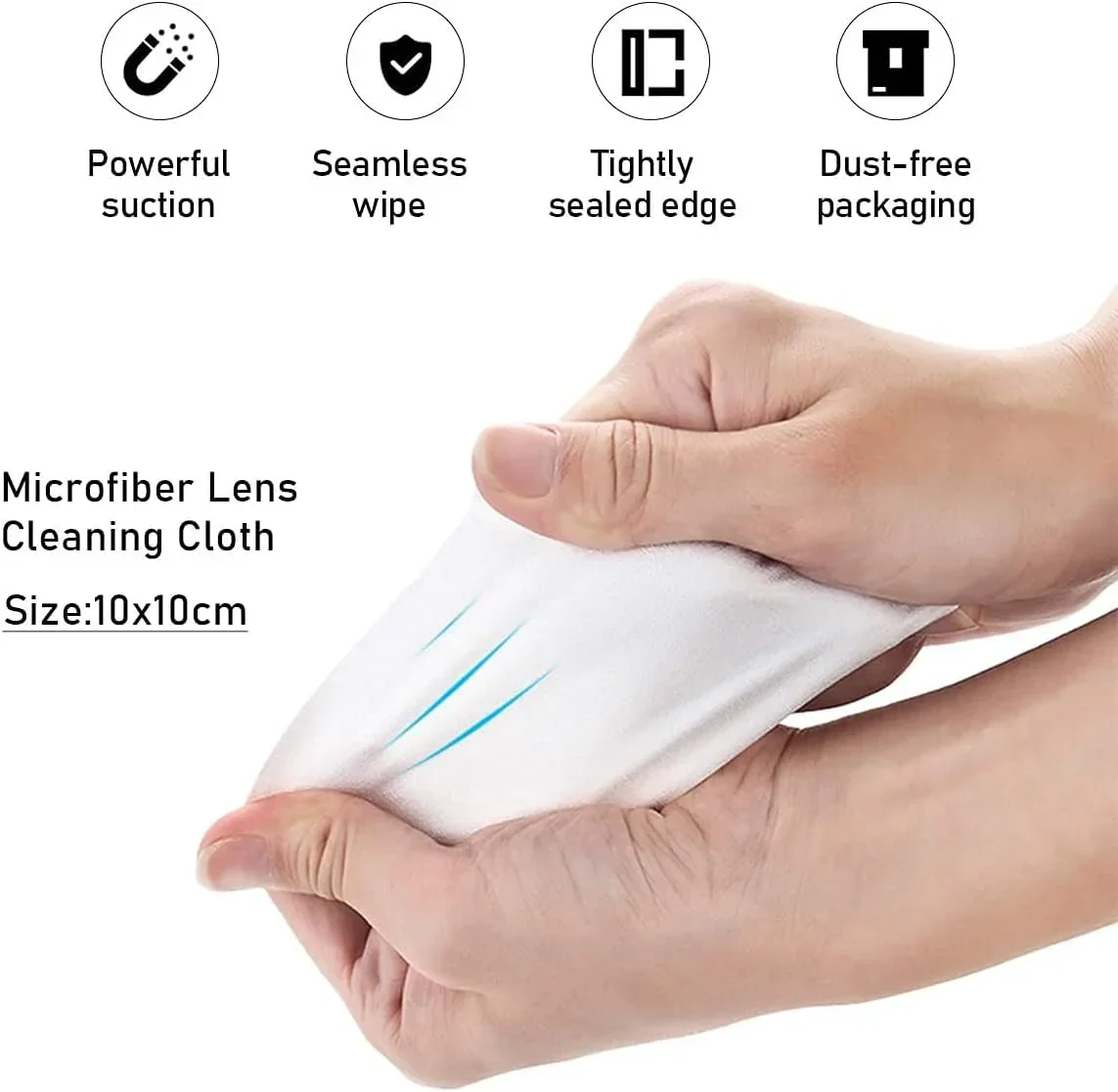 VSGO Microfiber Cleaning Single Use Cloth (Single Coth) - Image 5
