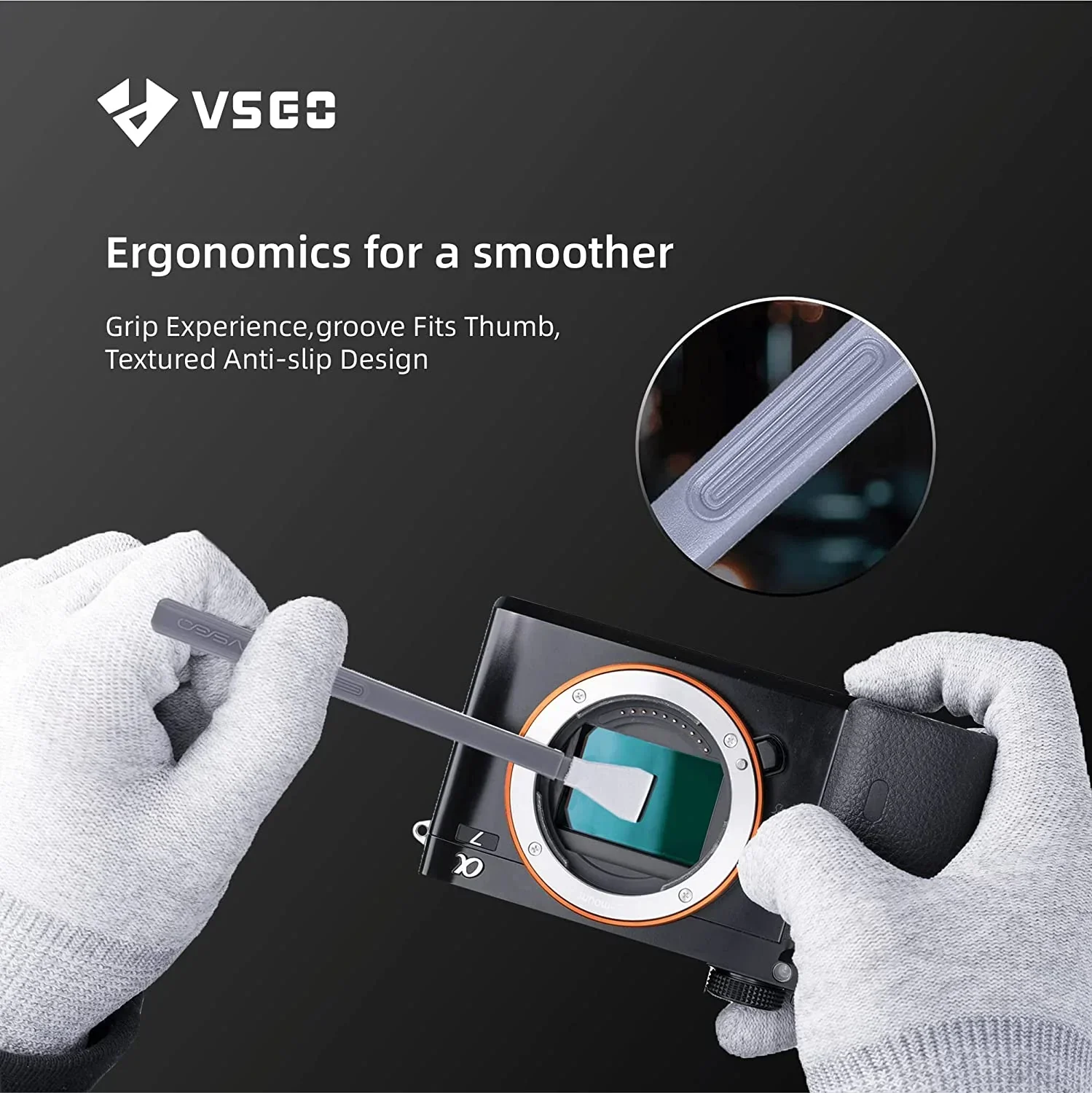 VSGO Sensor Cleaning Kit for Micro 4/3 Cameras - Image 4