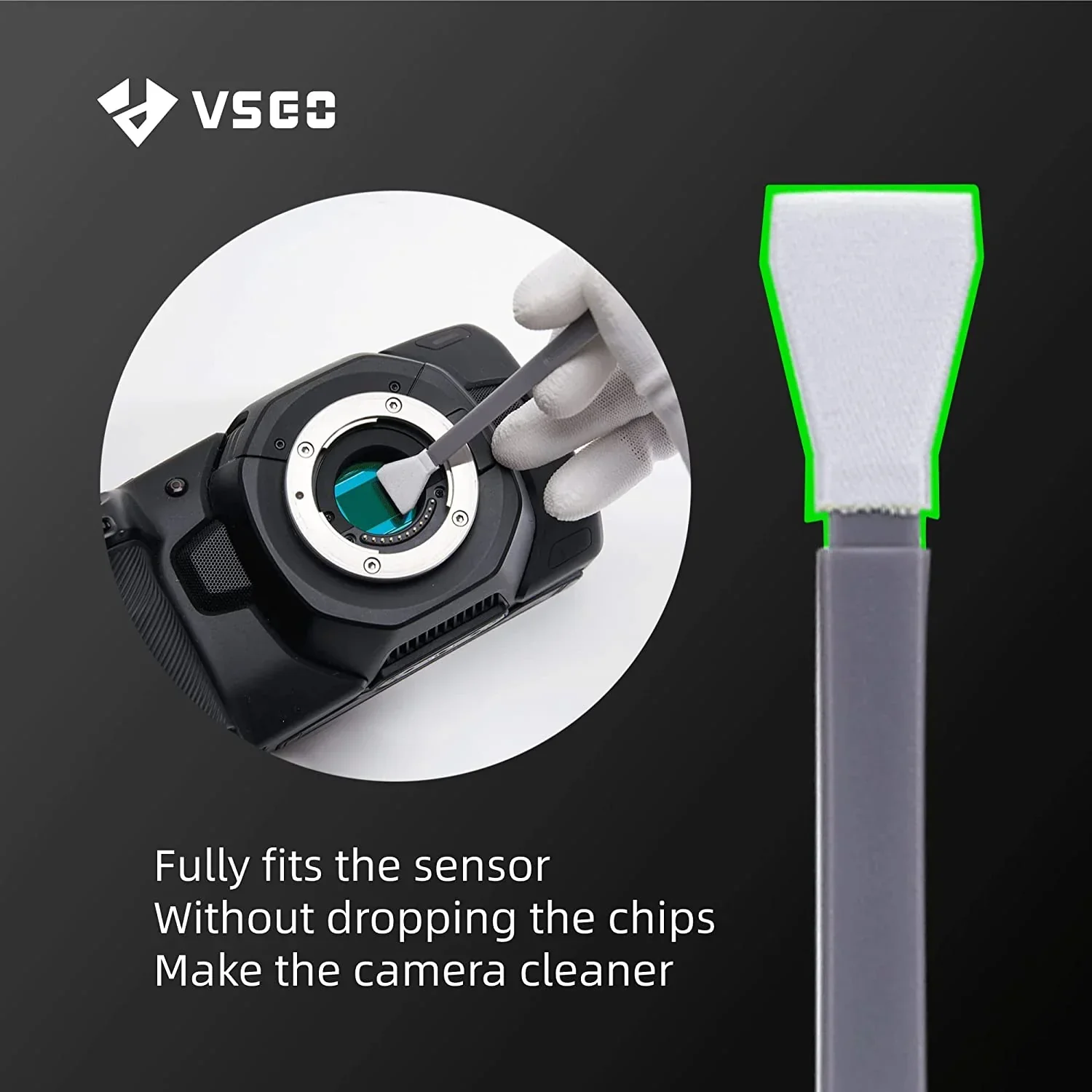 VSGO Sensor Cleaning Kit for Micro 4/3 Cameras - Image 5