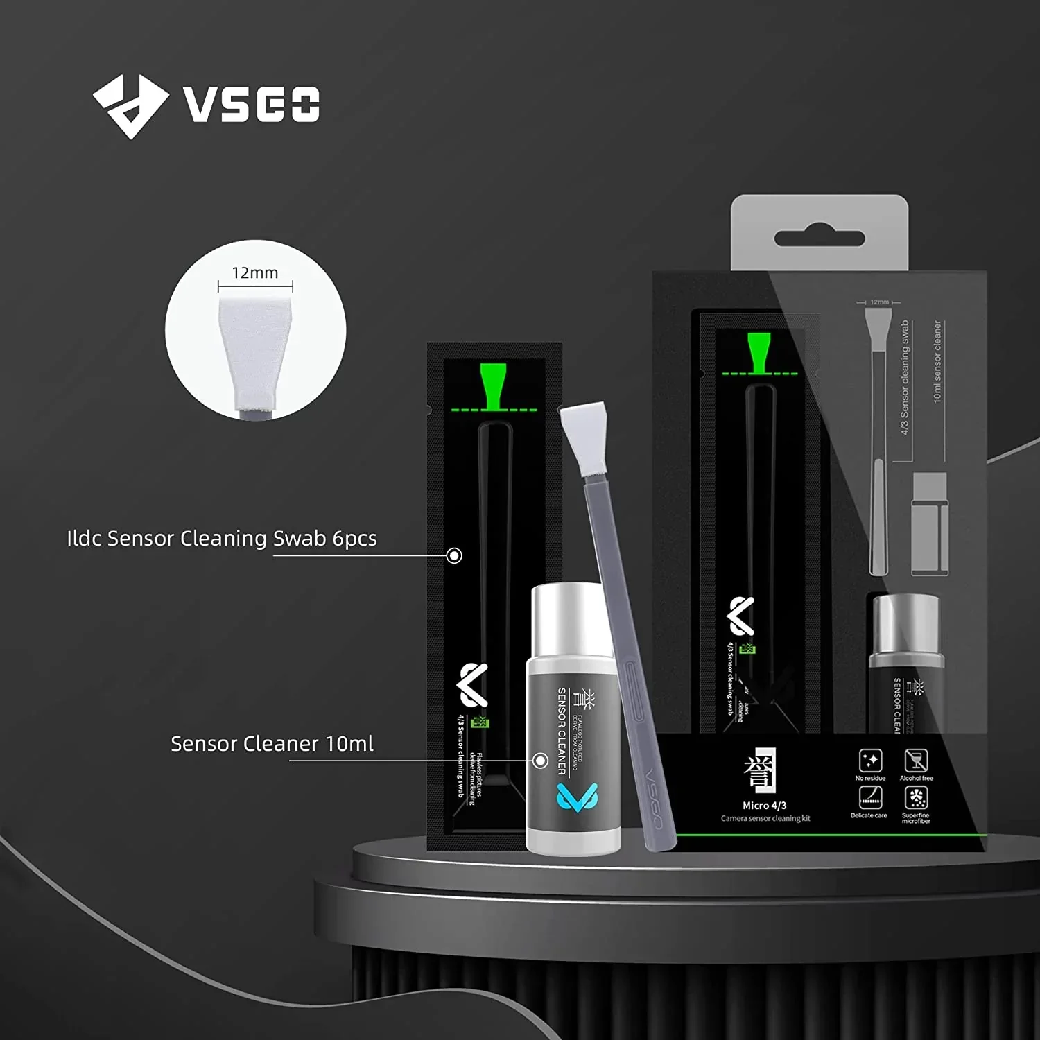 VSGO Sensor Cleaning Kit for Micro 4/3 Cameras - Image 7