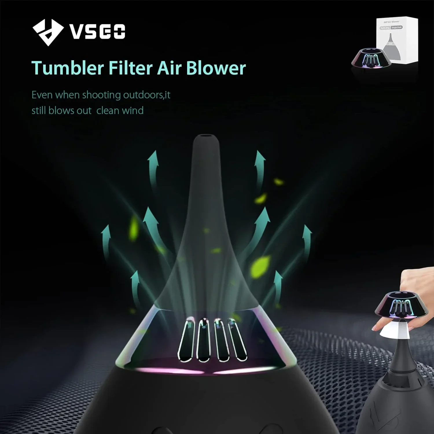VSGO Tumbler Filter Air Blower - Image 3