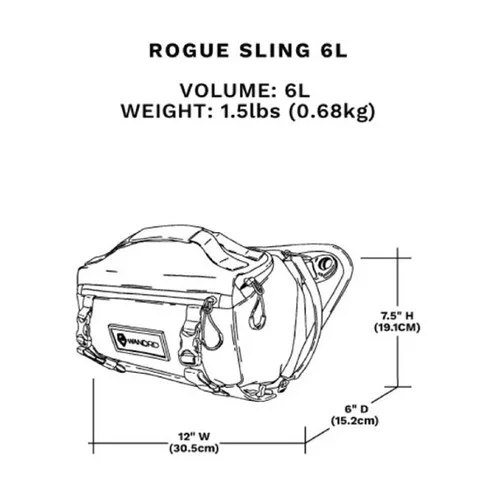 WANDRD ROGUE 6L Sling (Aegean Blue) - Image 8
