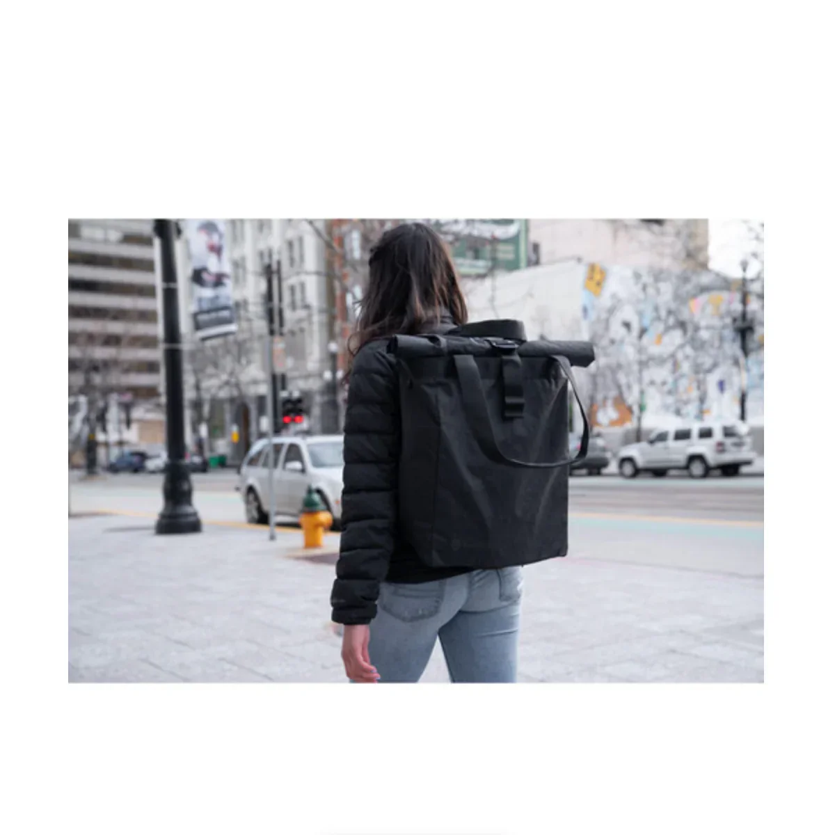 WANDRD Tote Backpack (Black, 20L) - Image 10